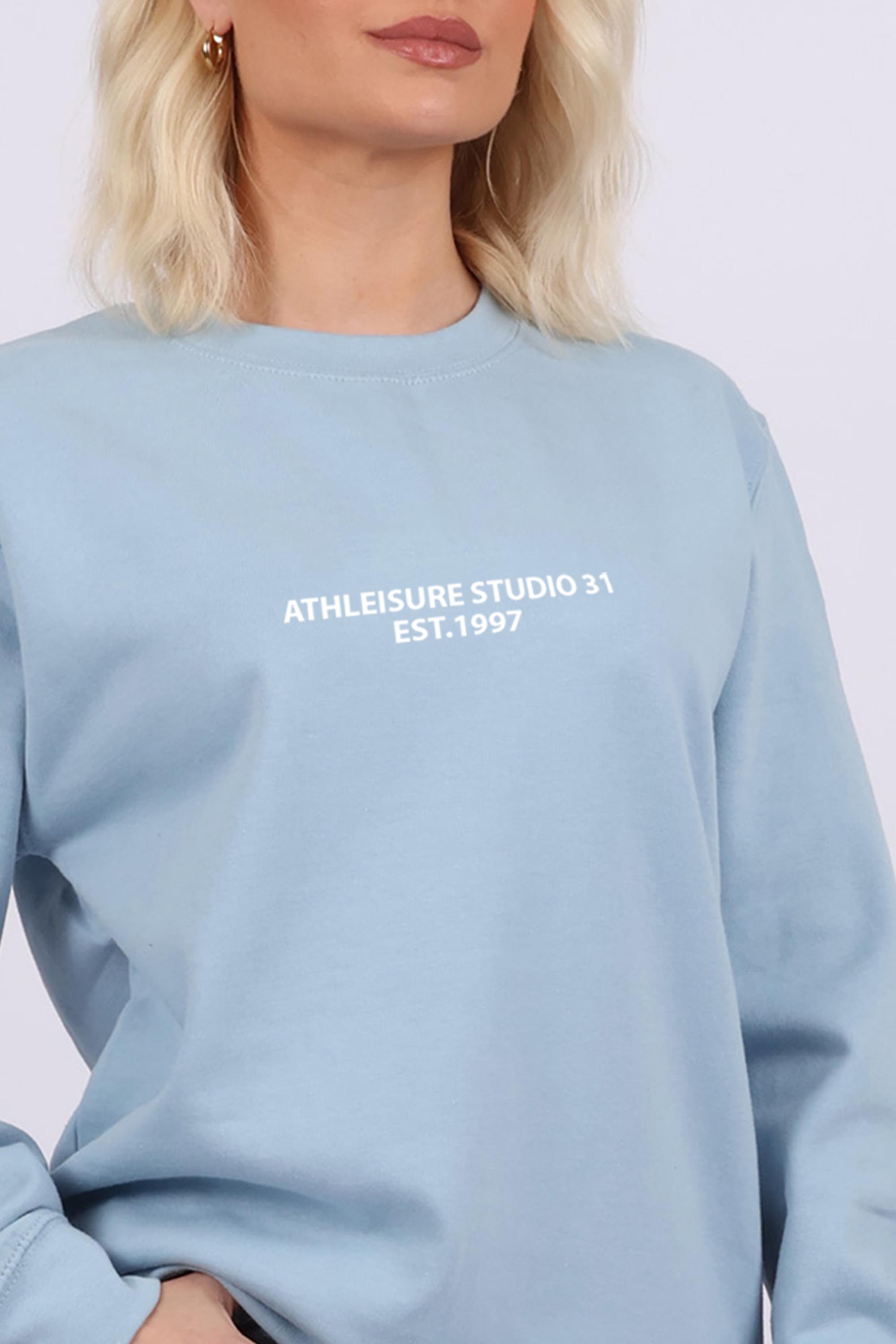 Athleisure Studio Graphic Printed Sweatshirt