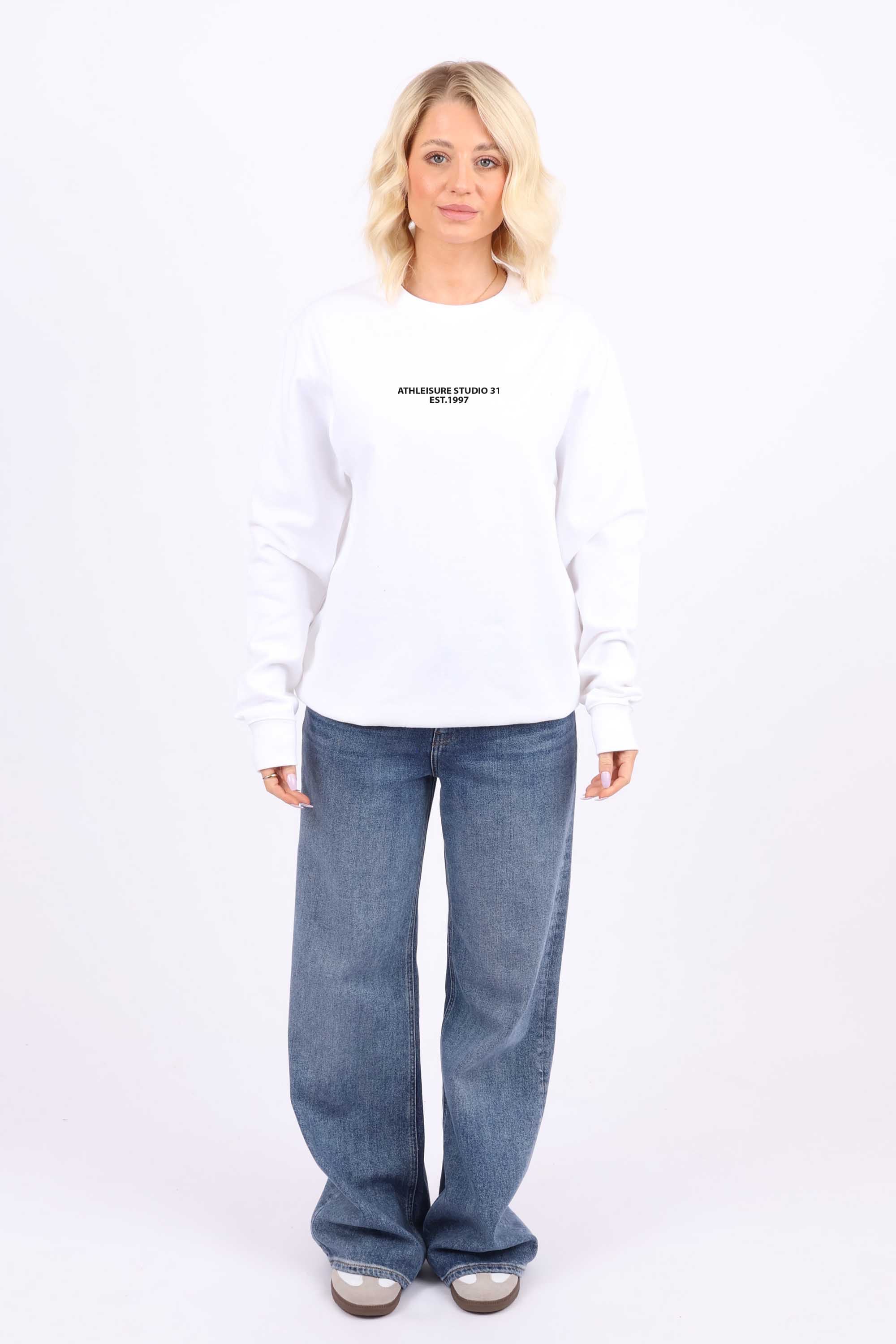 Athleisure Studio Graphic Printed Sweatshirt