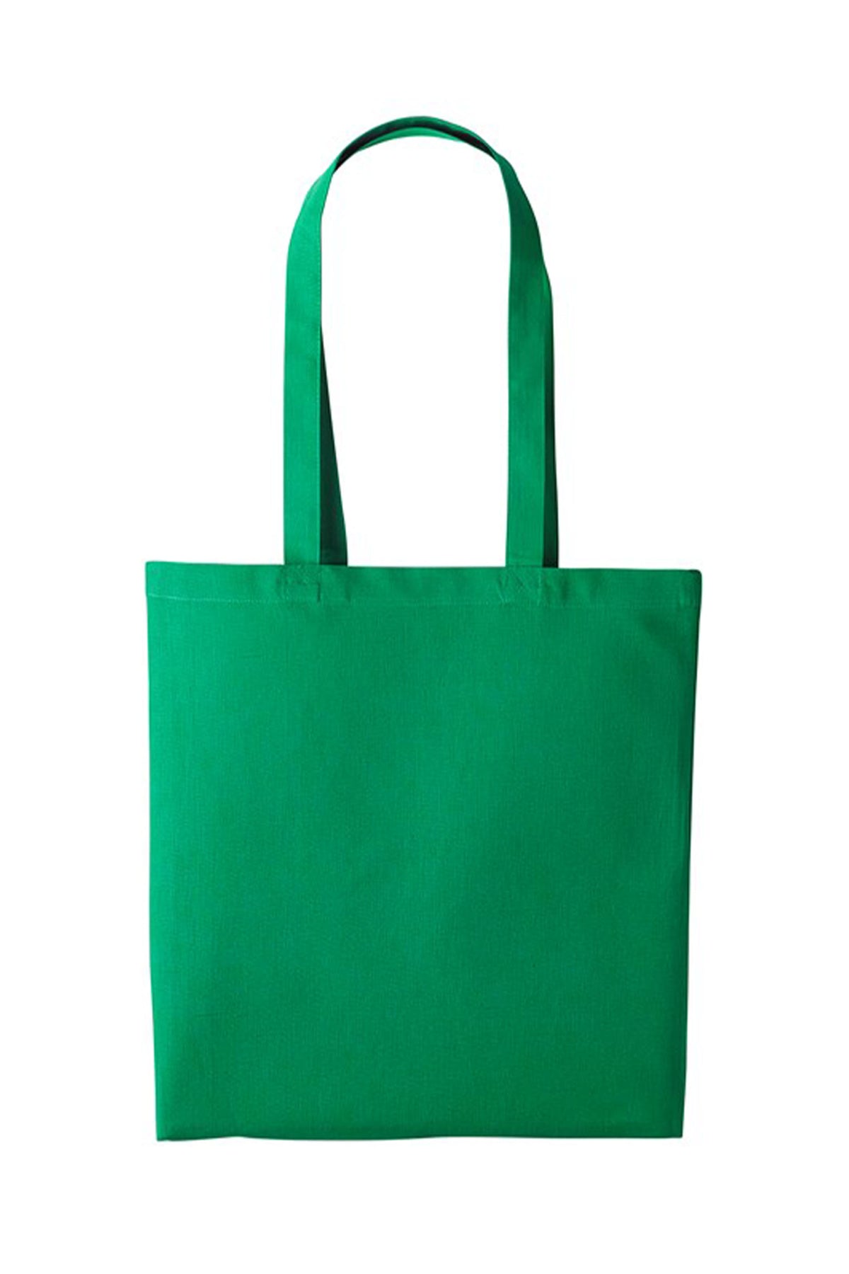 Custom Printed Cotton Shopper Long Handle Canvas Bag