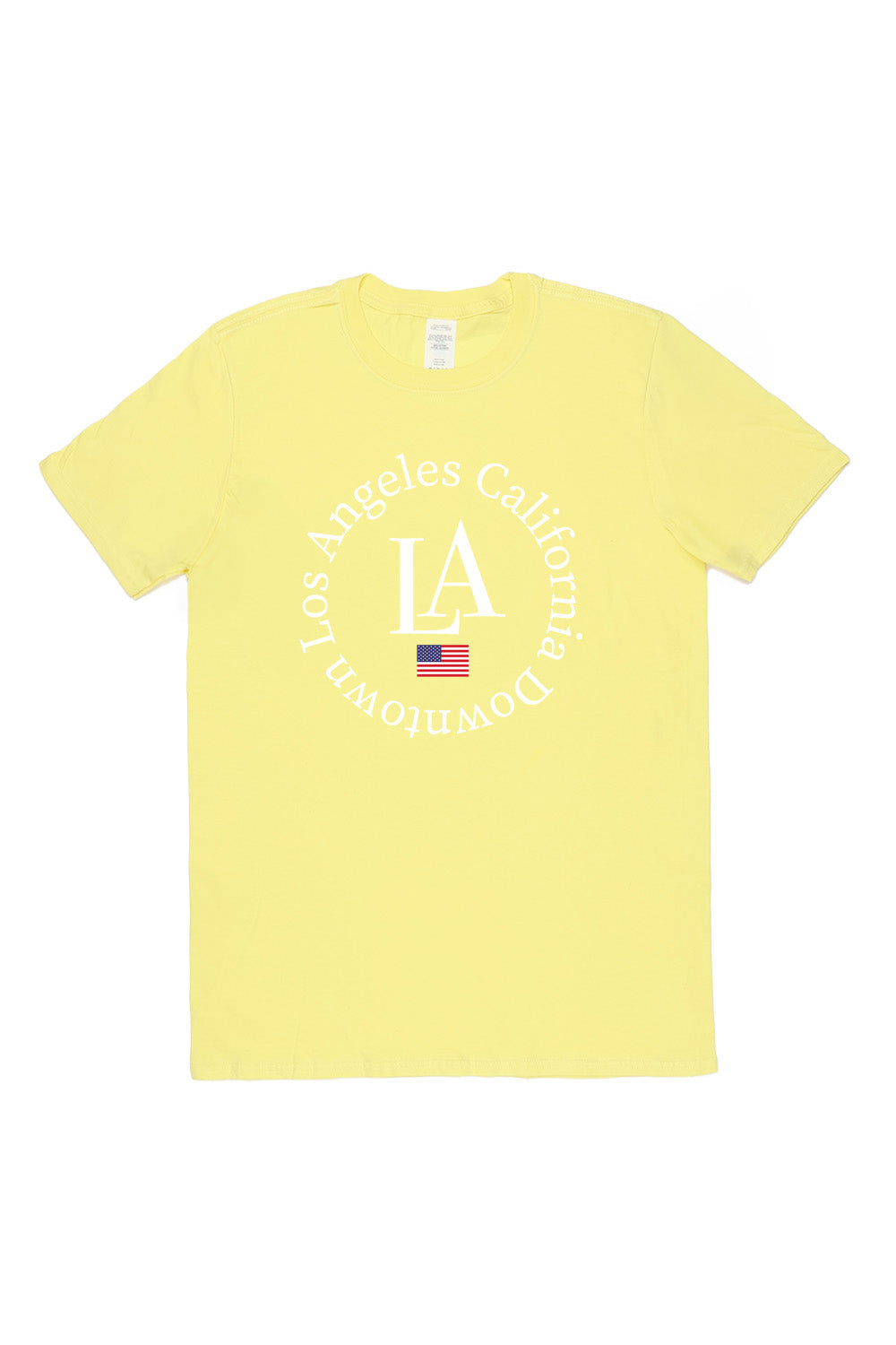 LA T-Shirt in Yellow (Custom Packs)