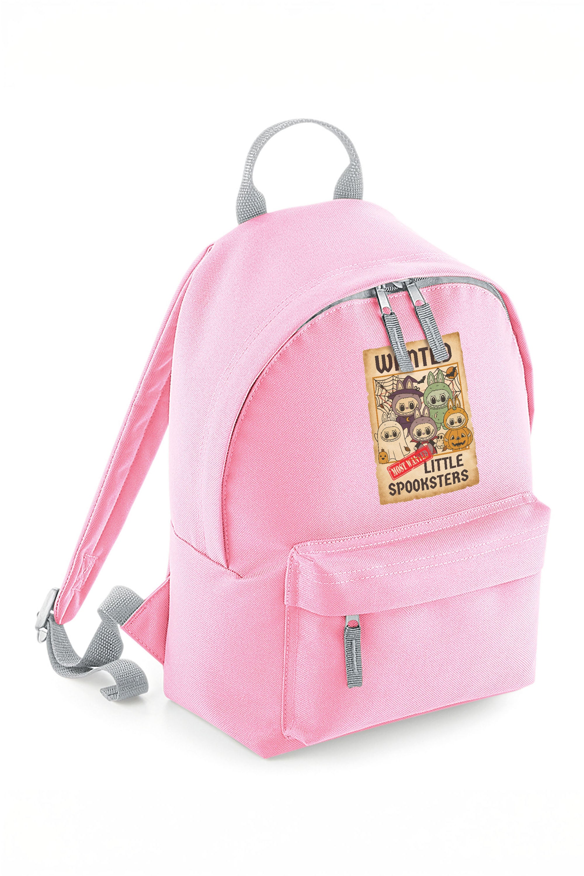 Halloween Labubu Spooksters Printed Mini Backpack