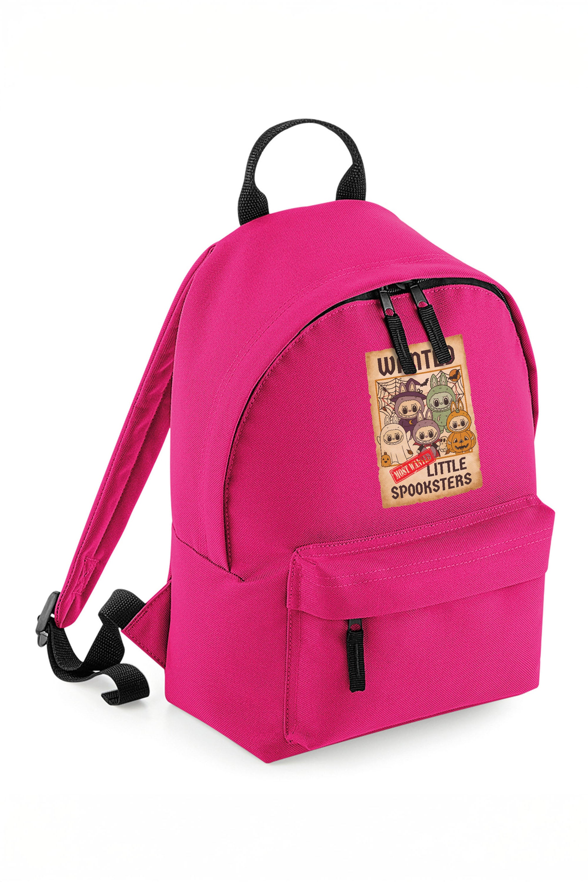 Halloween Labubu Spooksters Printed Mini Backpack