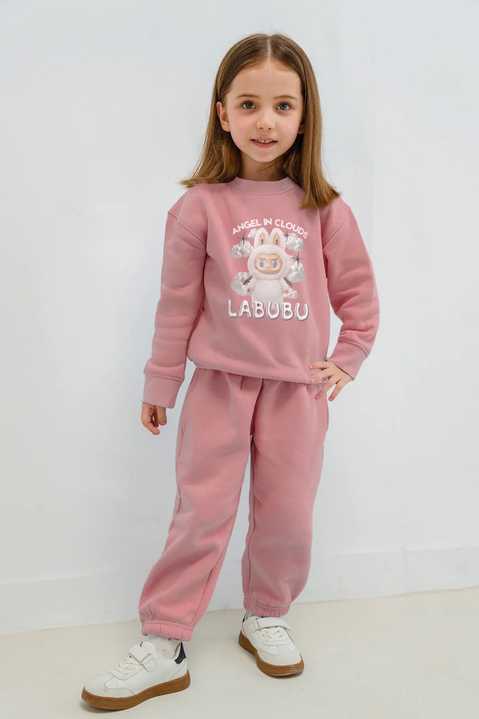 Kids Premium Labubu Cloud Printed Sweatshirt (Pack of 5)