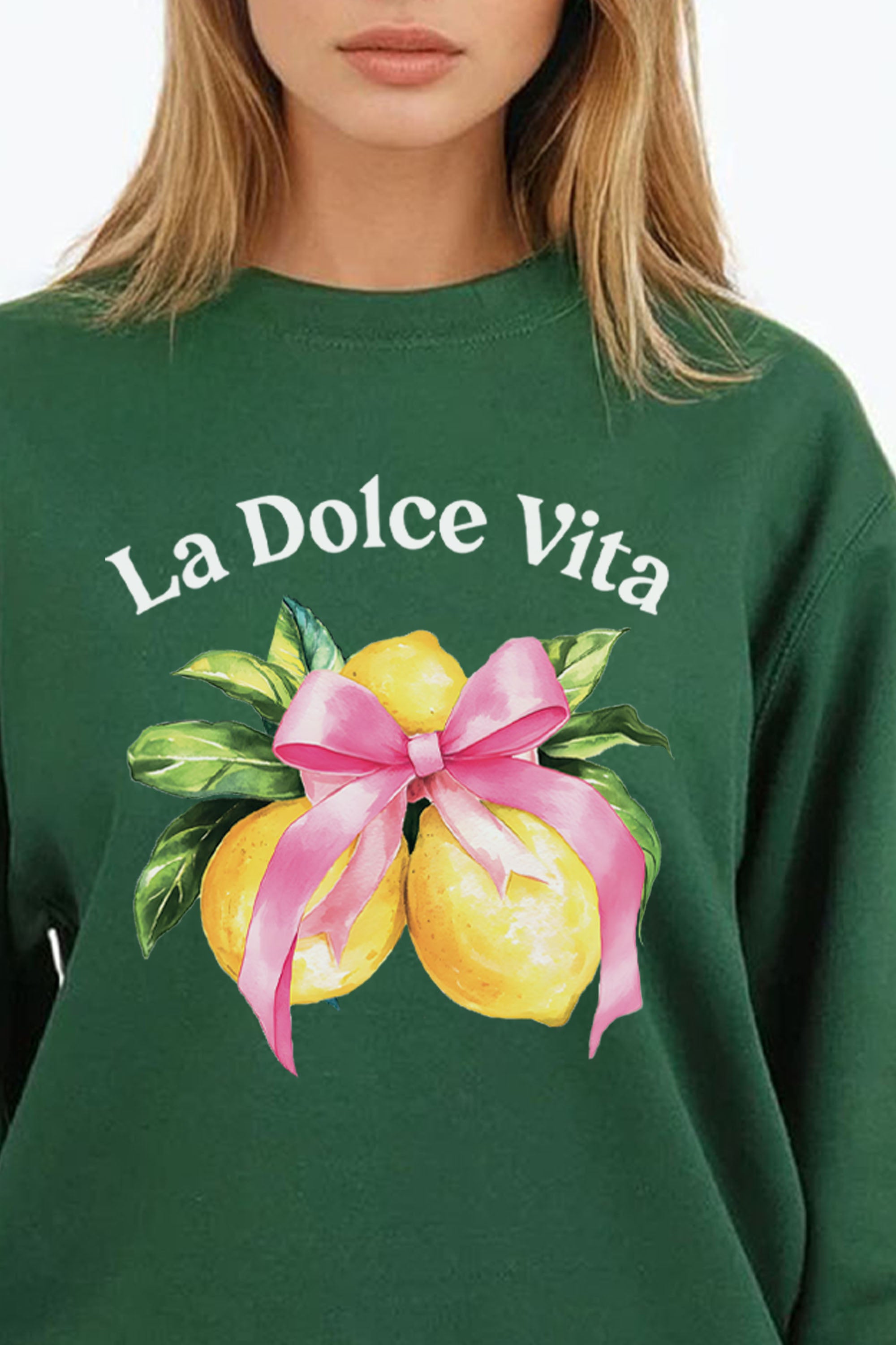 La Dolce Vita Printed Sweatshirt