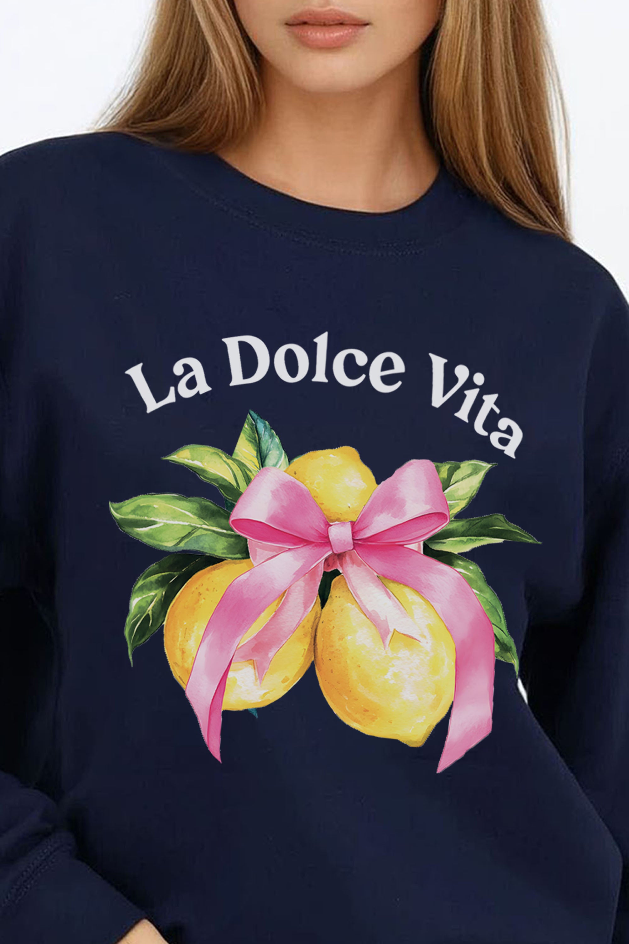 La Dolce Vita Printed Sweatshirt