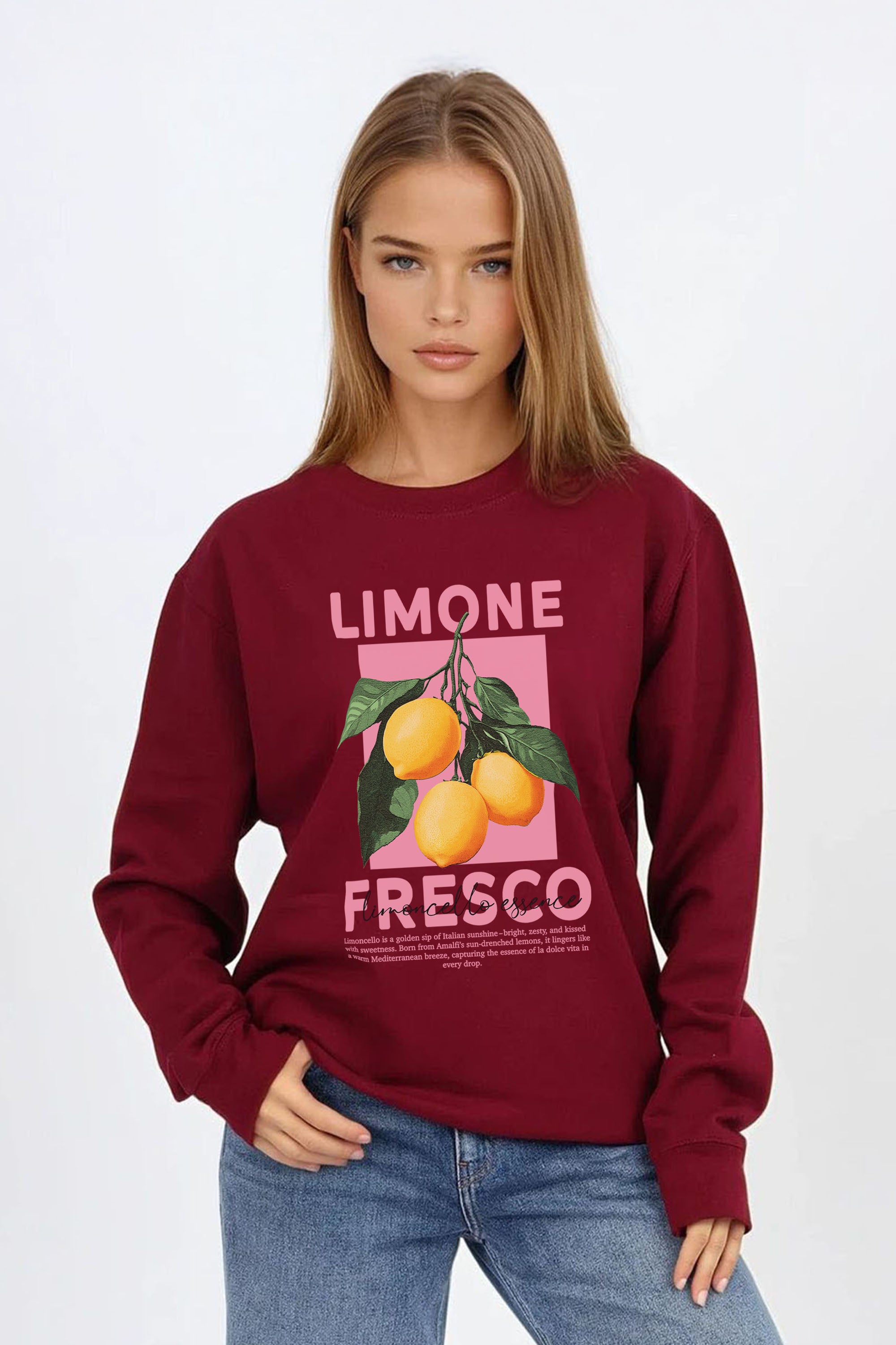 Limone Fresco Printed Sweatshirt