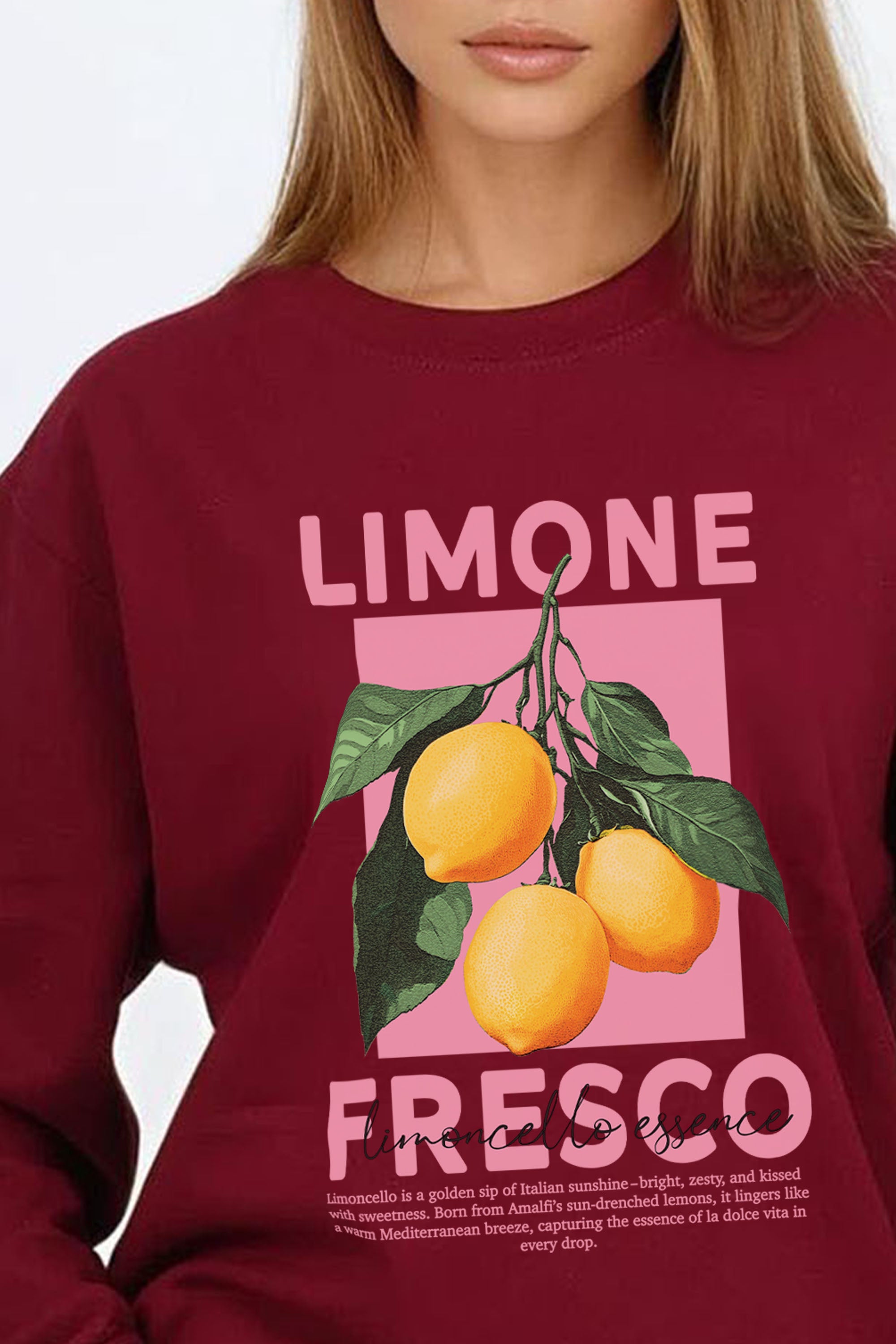 Limone Fresco Printed Sweatshirt