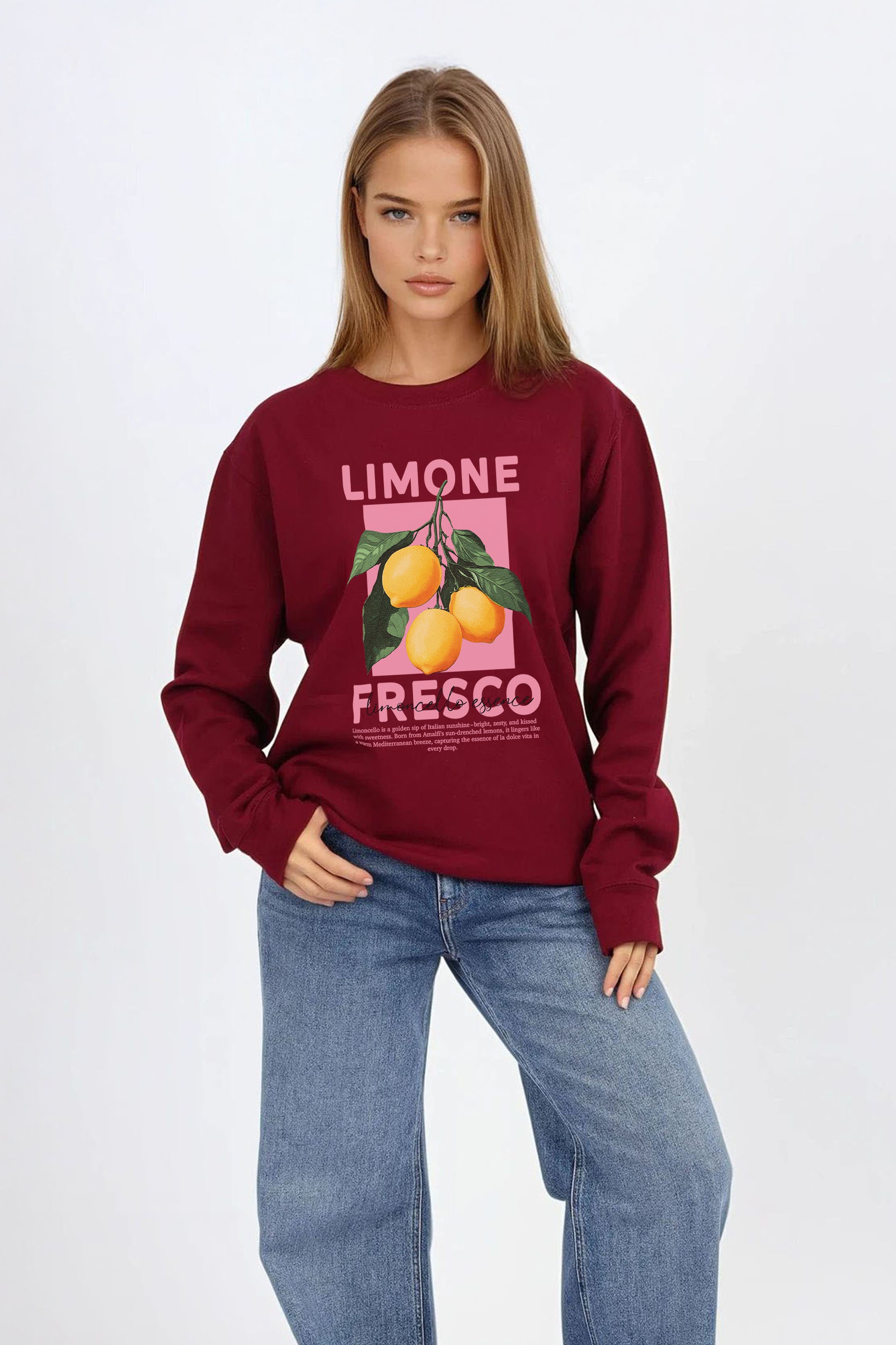 Limone Fresco Printed Sweatshirt