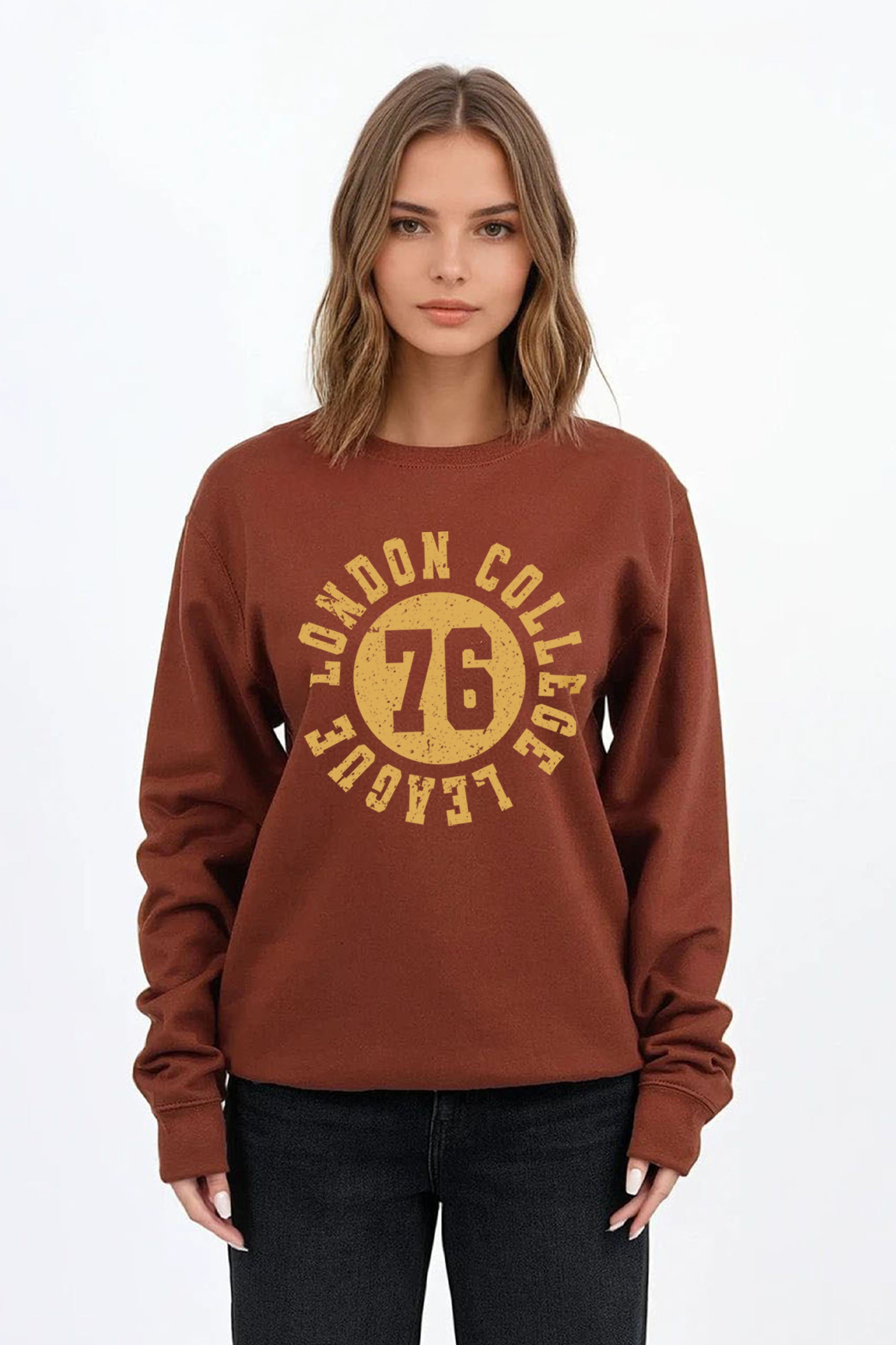 London College League Printed Sweatshirt