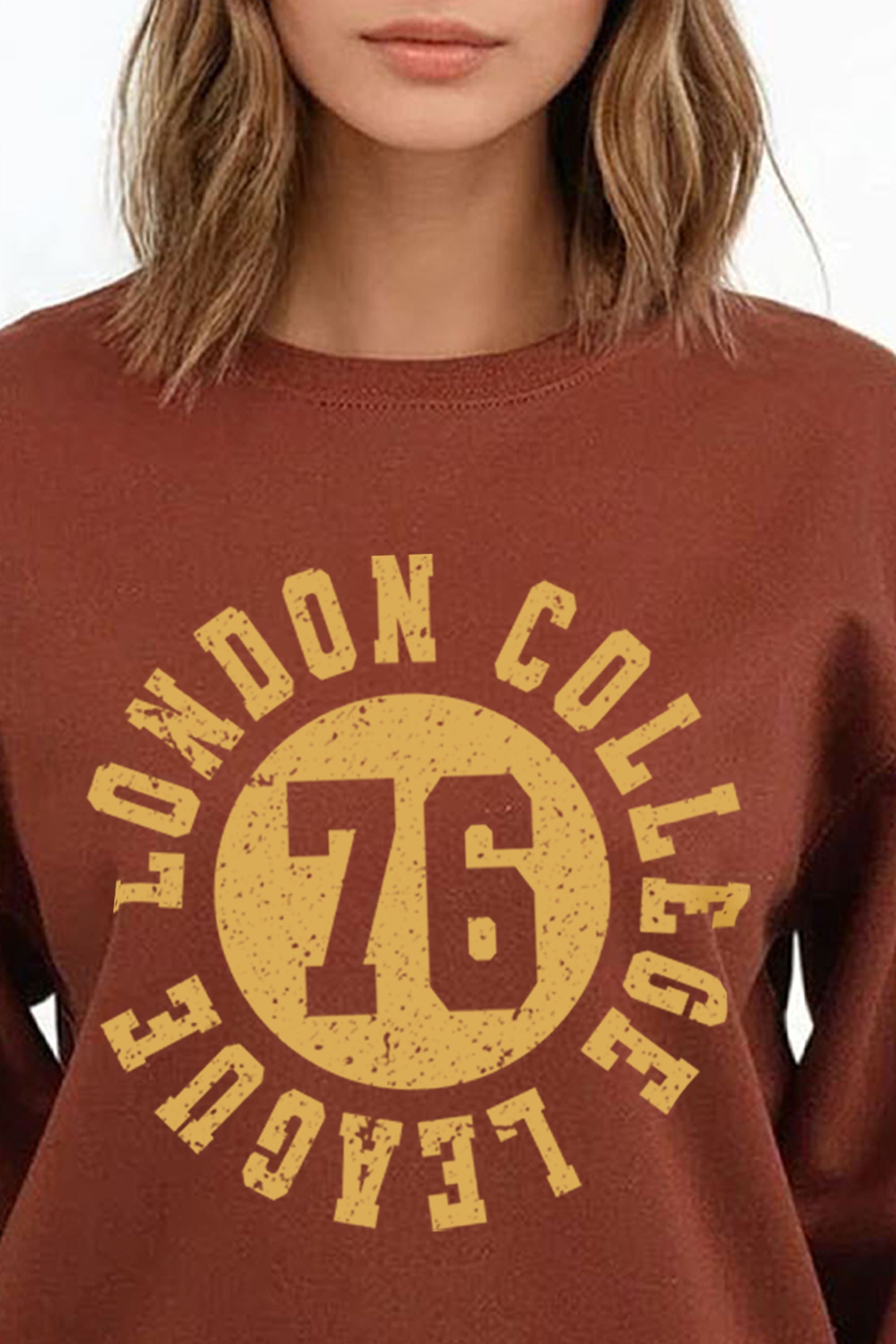 London College League Printed Sweatshirt