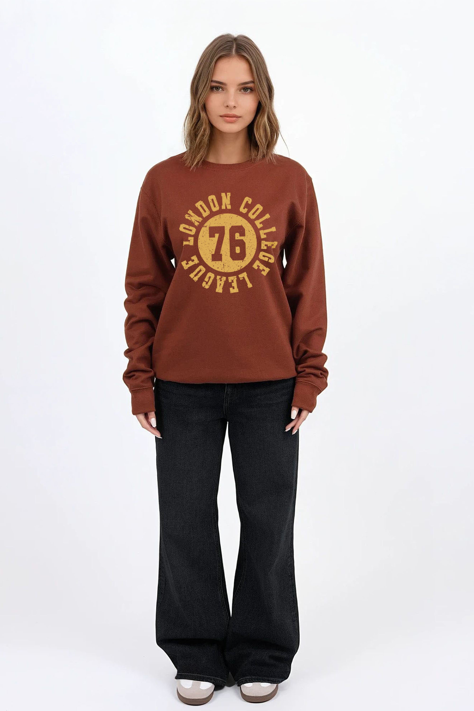 London College League Printed Sweatshirt