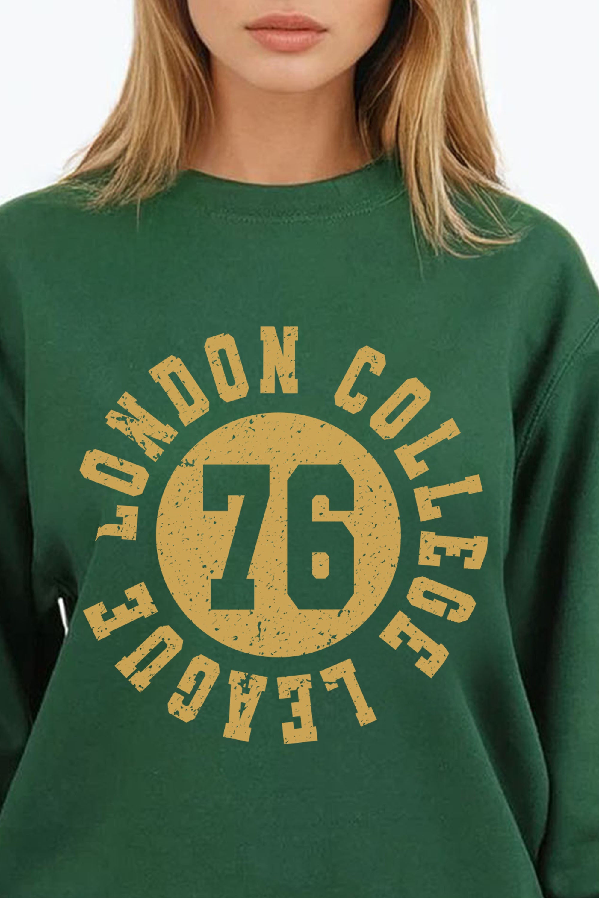 London College League Printed Sweatshirt