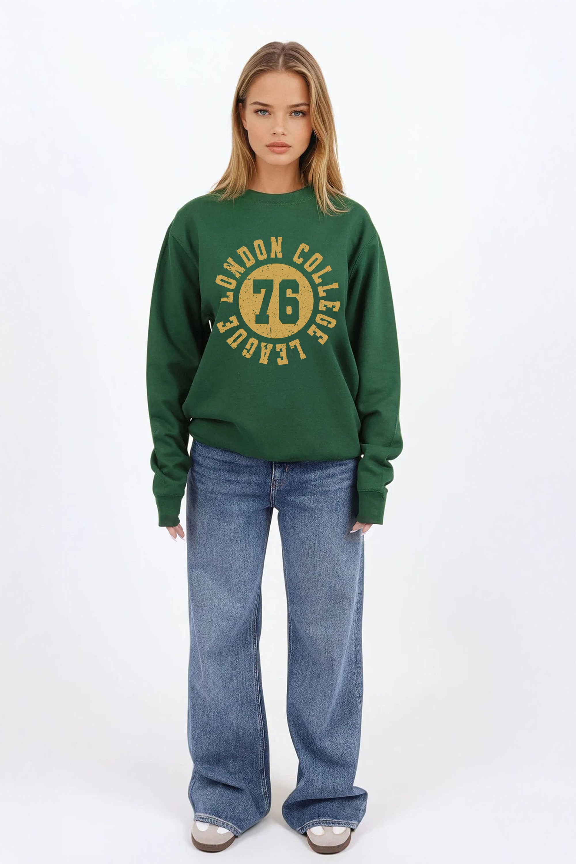 London College League Printed Sweatshirt