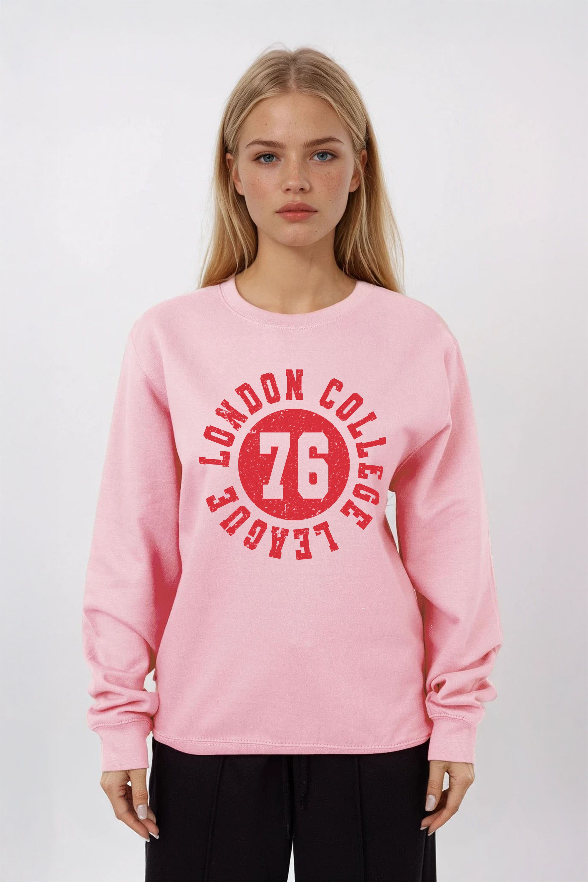 London College League Printed Sweatshirt