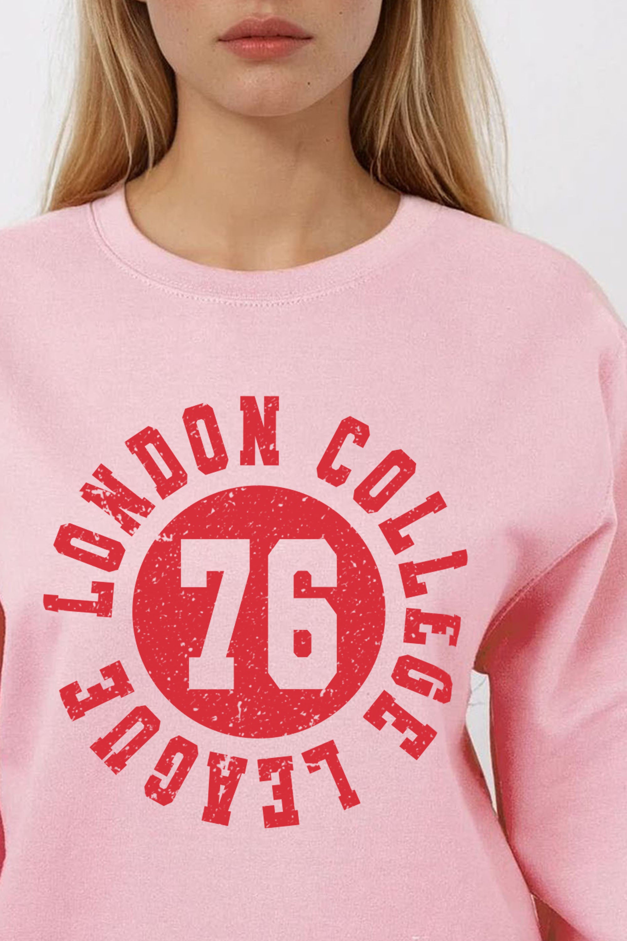 London College League Printed Sweatshirt