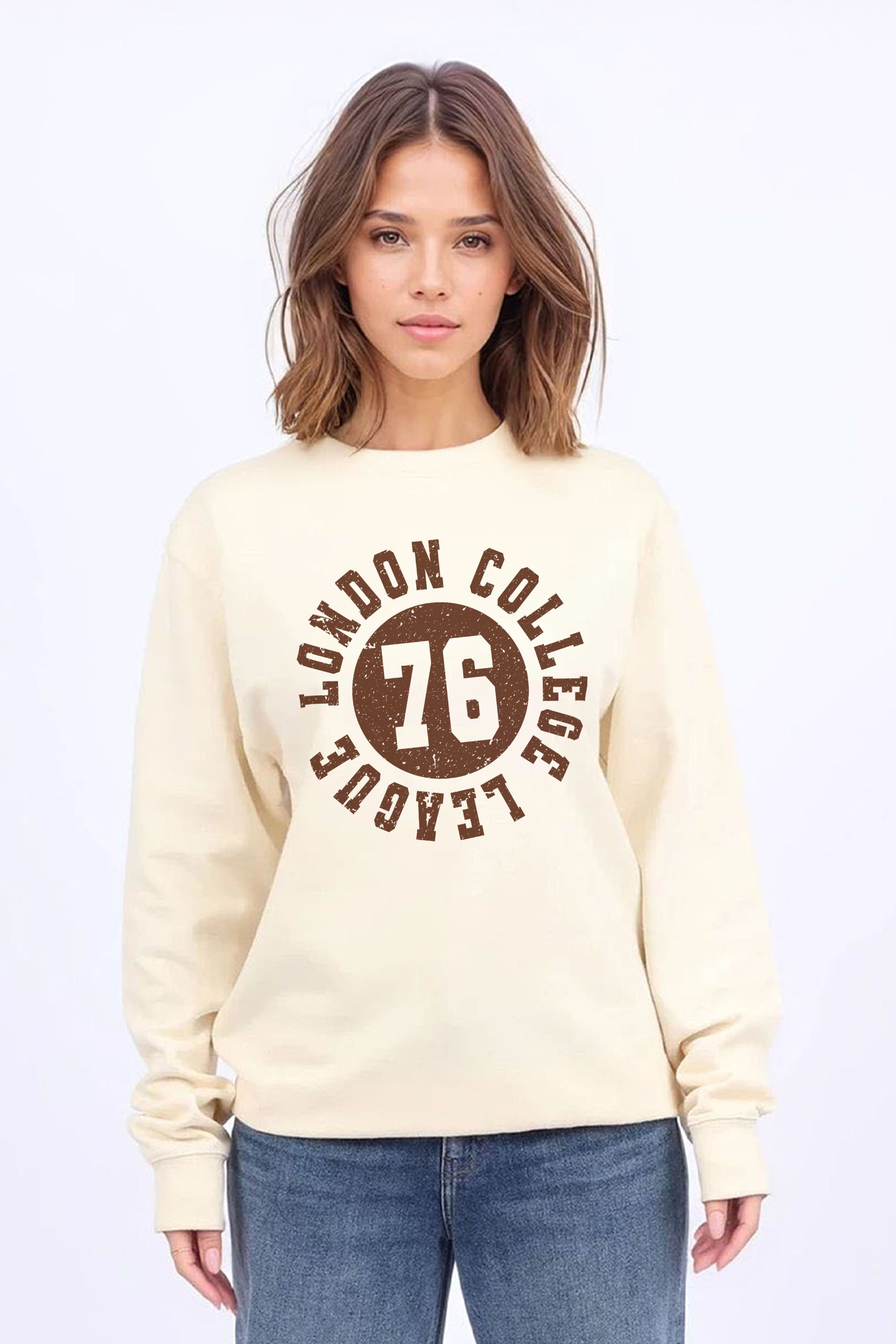 London College League Printed Sweatshirt
