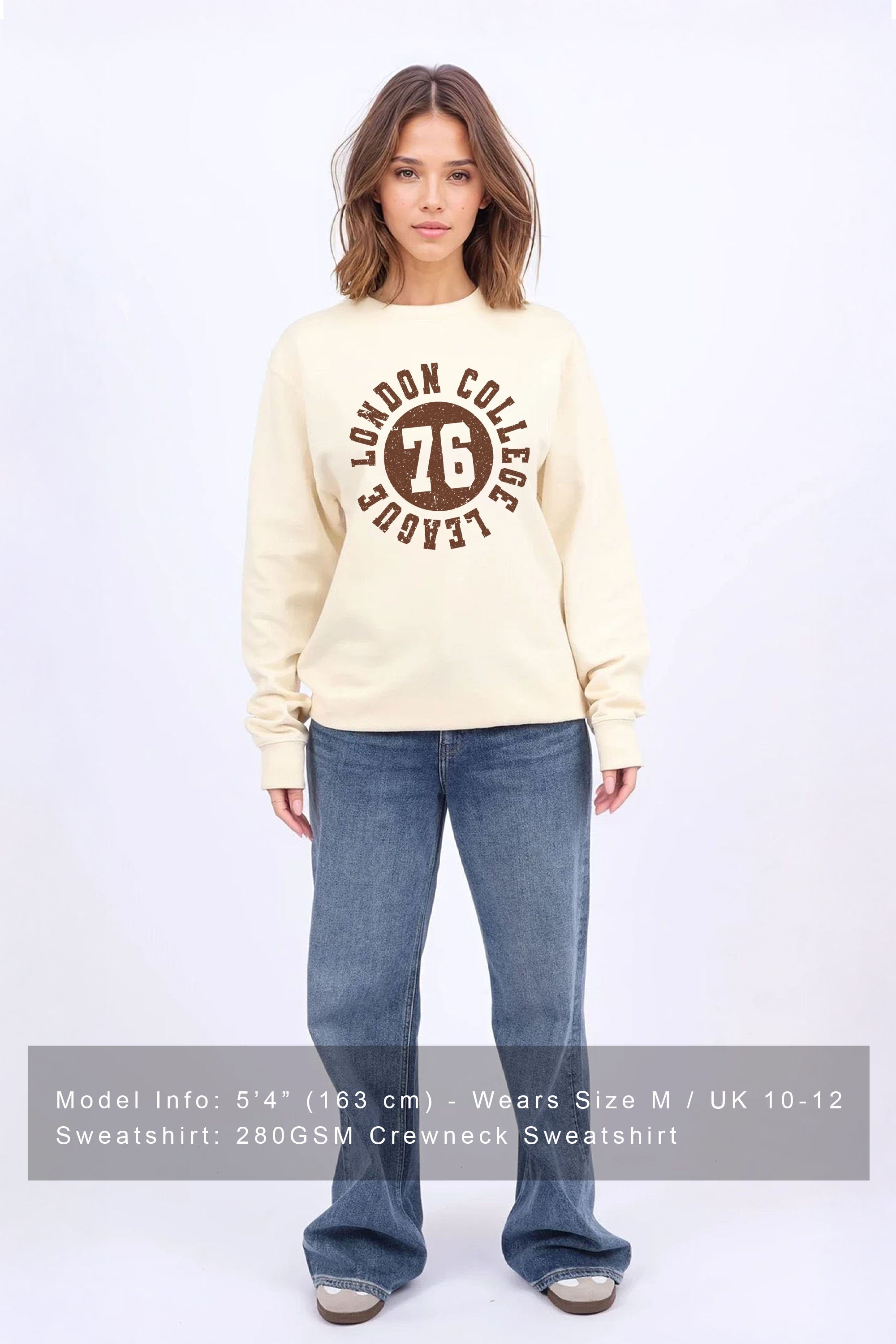 London College League Printed Sweatshirt