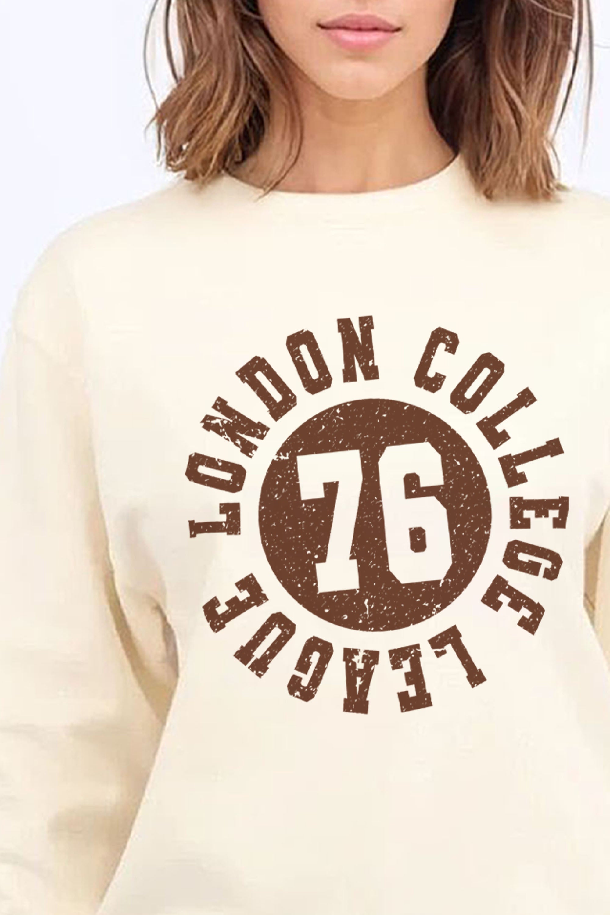 London College League Printed Sweatshirt