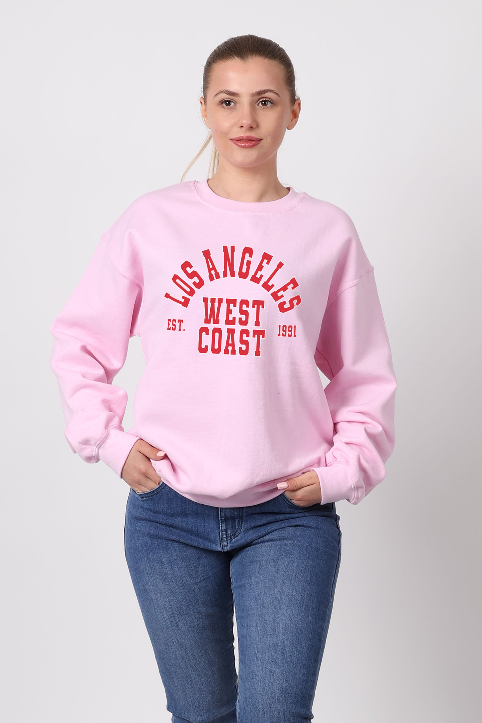 Unisex Heavy Blend Los Angeles Printed Sweatshirt