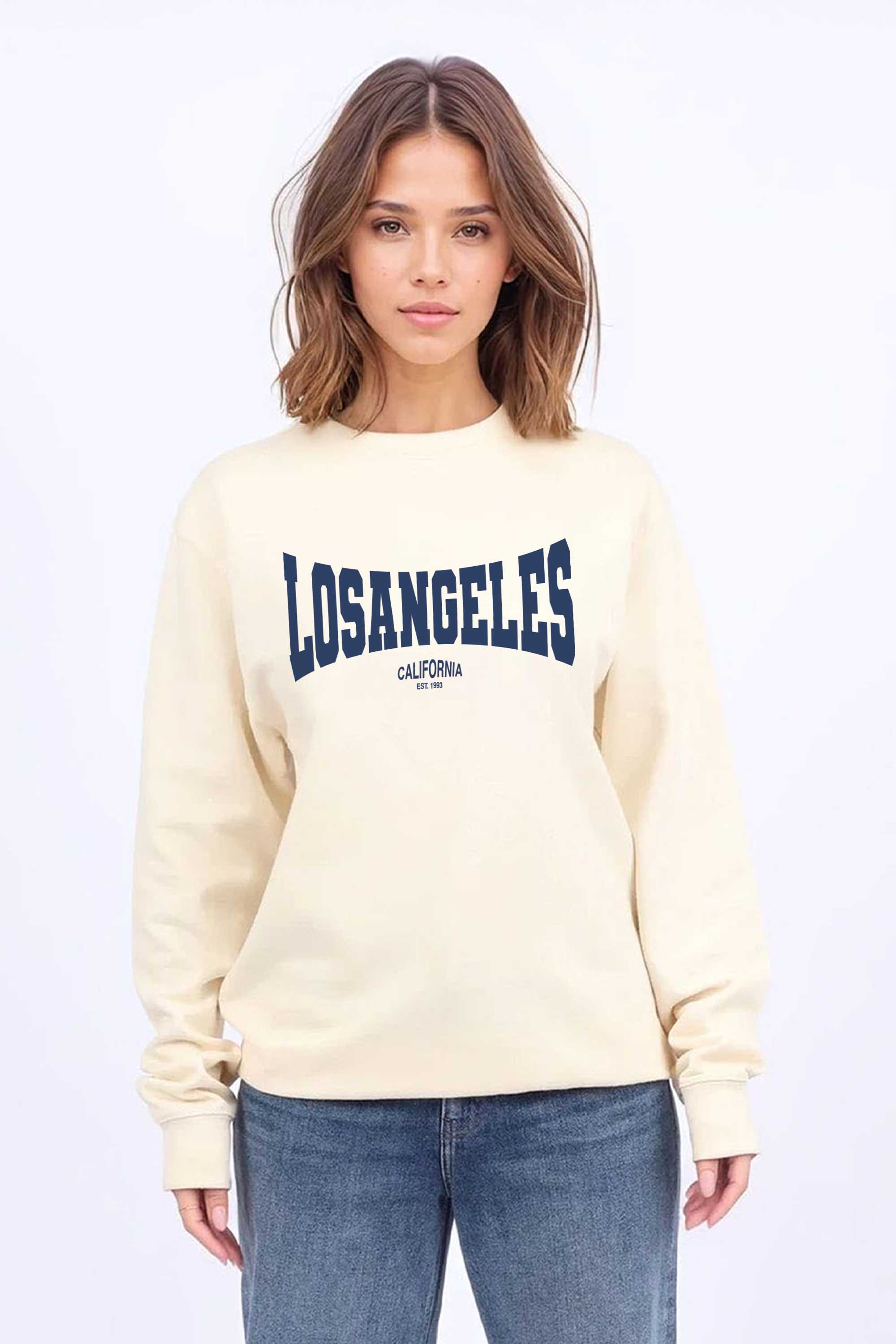 Los Angeles Graphic Printed Sweatshirt