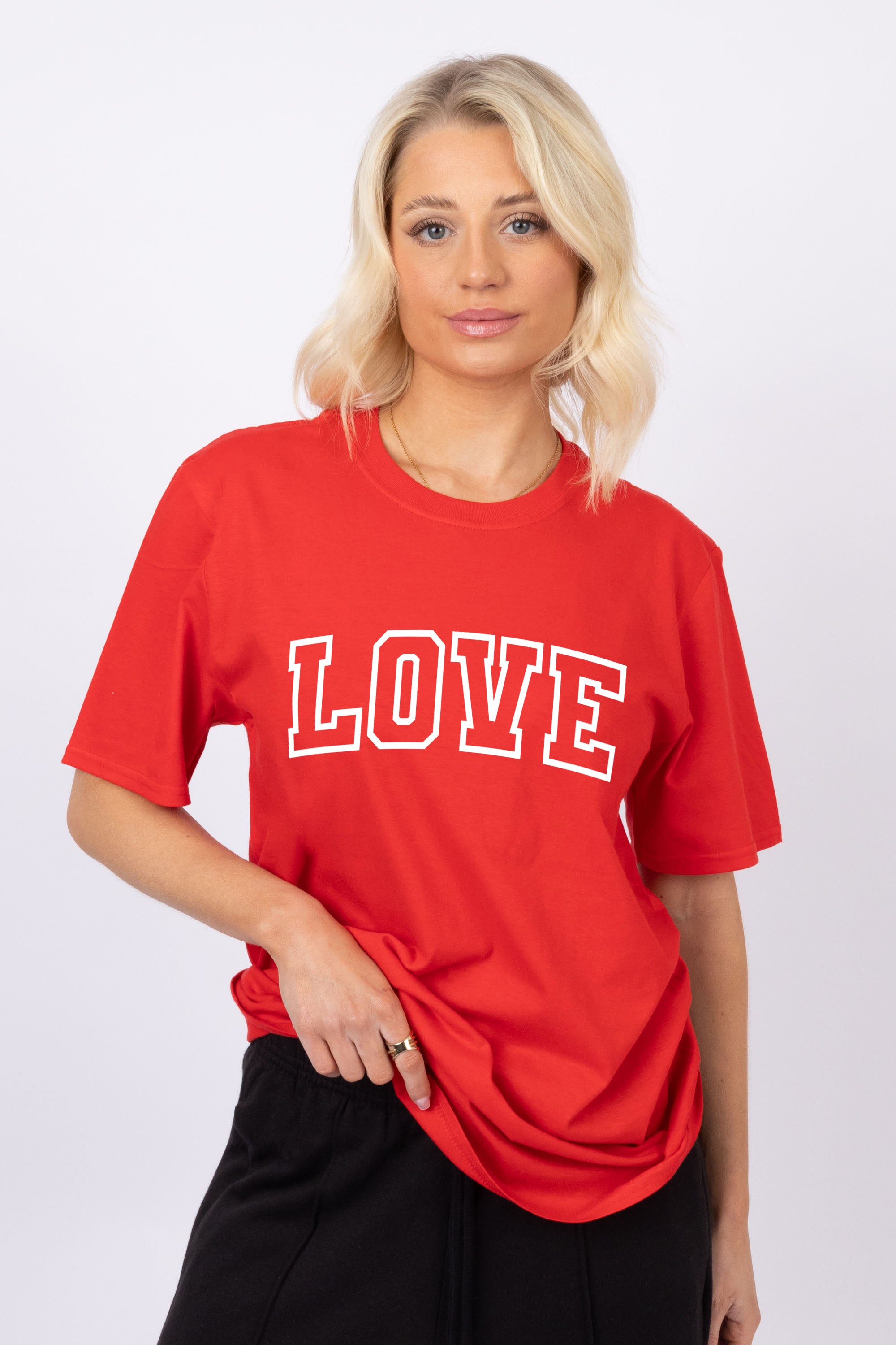 Love Valentine Printed T-Shirt (Custom Pack)