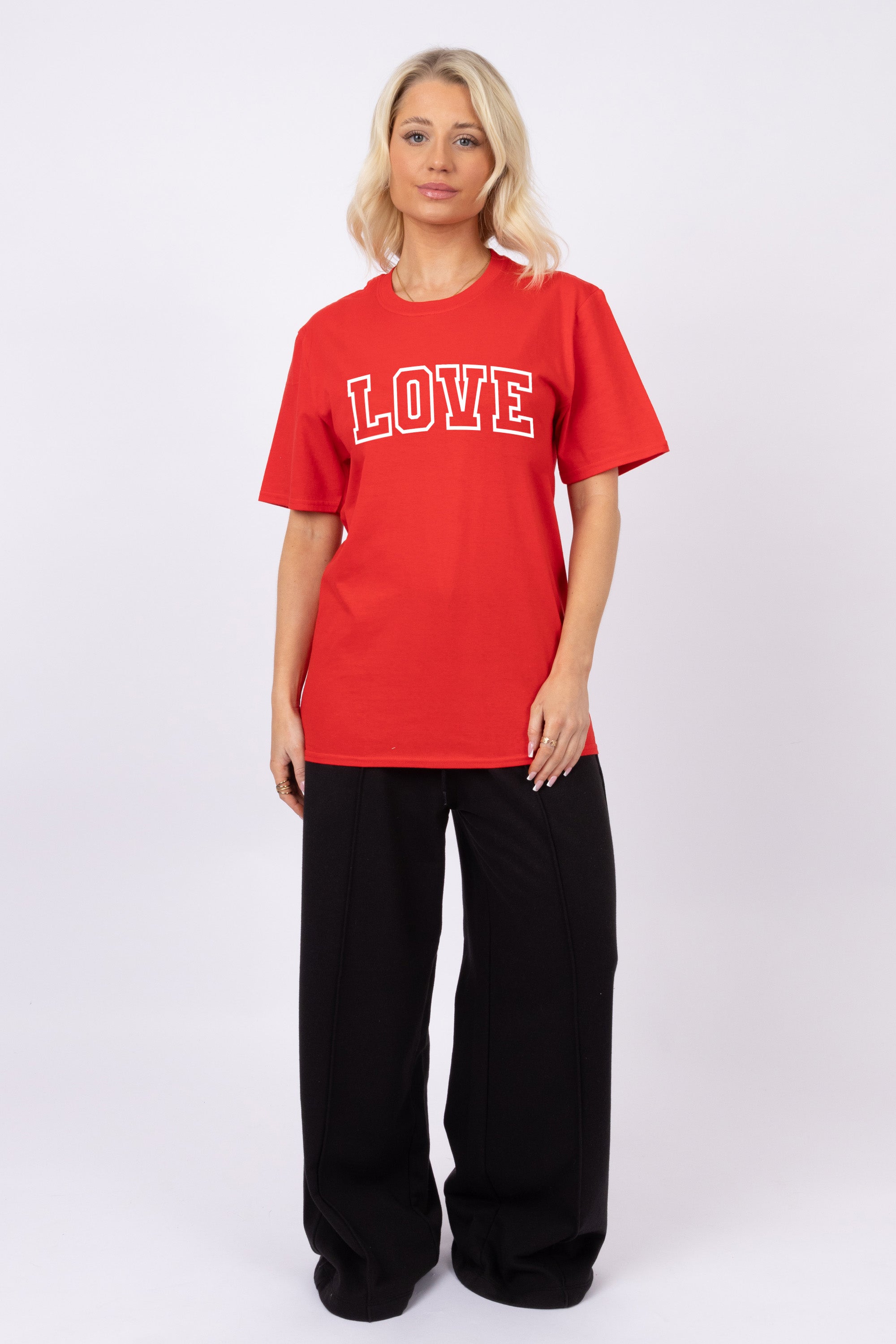 Love Valentine Printed T-Shirt (Custom Pack)