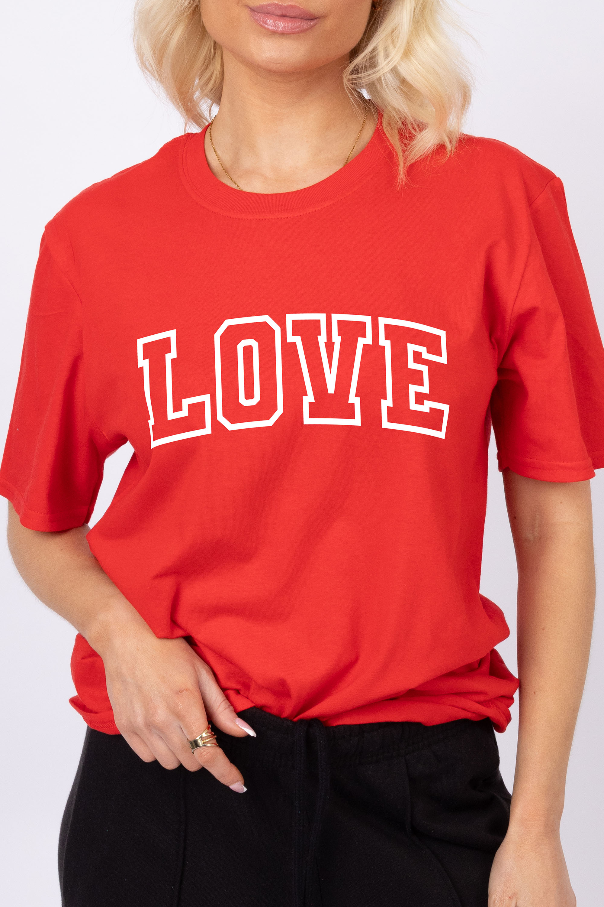 Love Valentine Printed T-Shirt (Custom Pack)