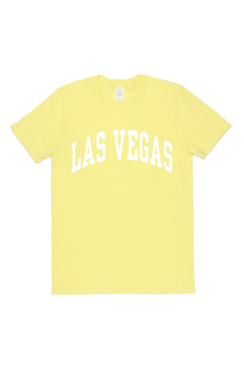 Las Vegas T-Shirt in Yellow (Custom Packs)