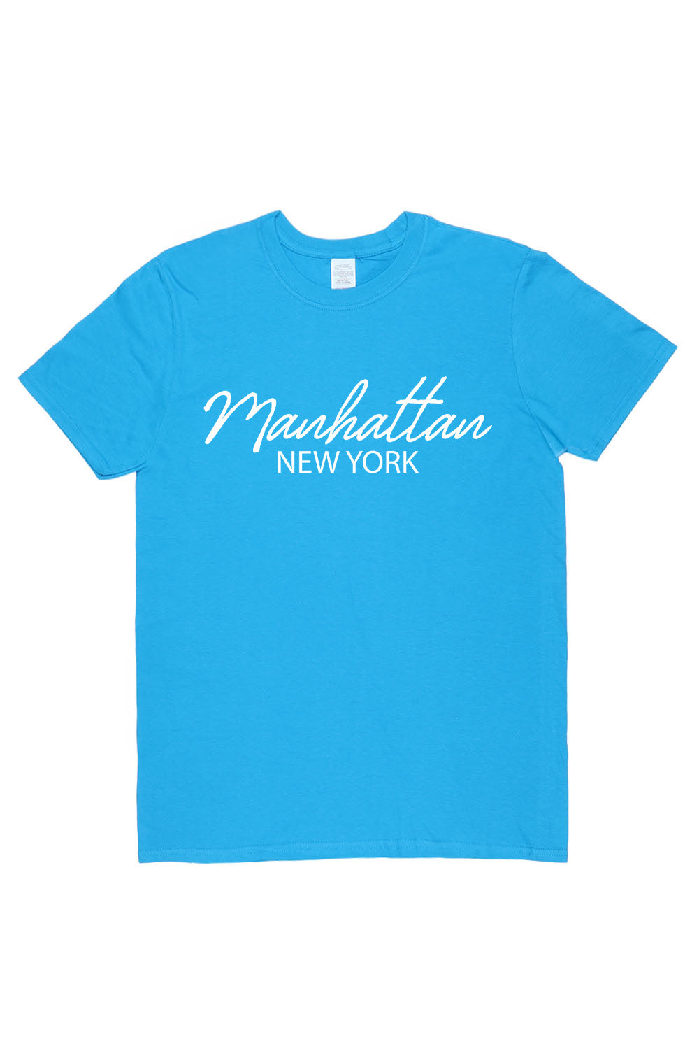 Manhattan T-Shirt in Sapphire Blue (Custom Packs)