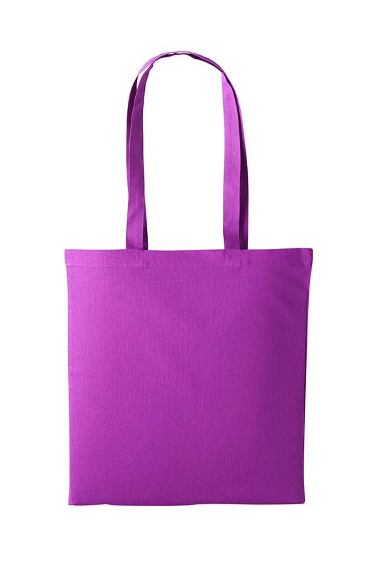 Custom Printed Cotton Shopper Long Handle Canvas Bag