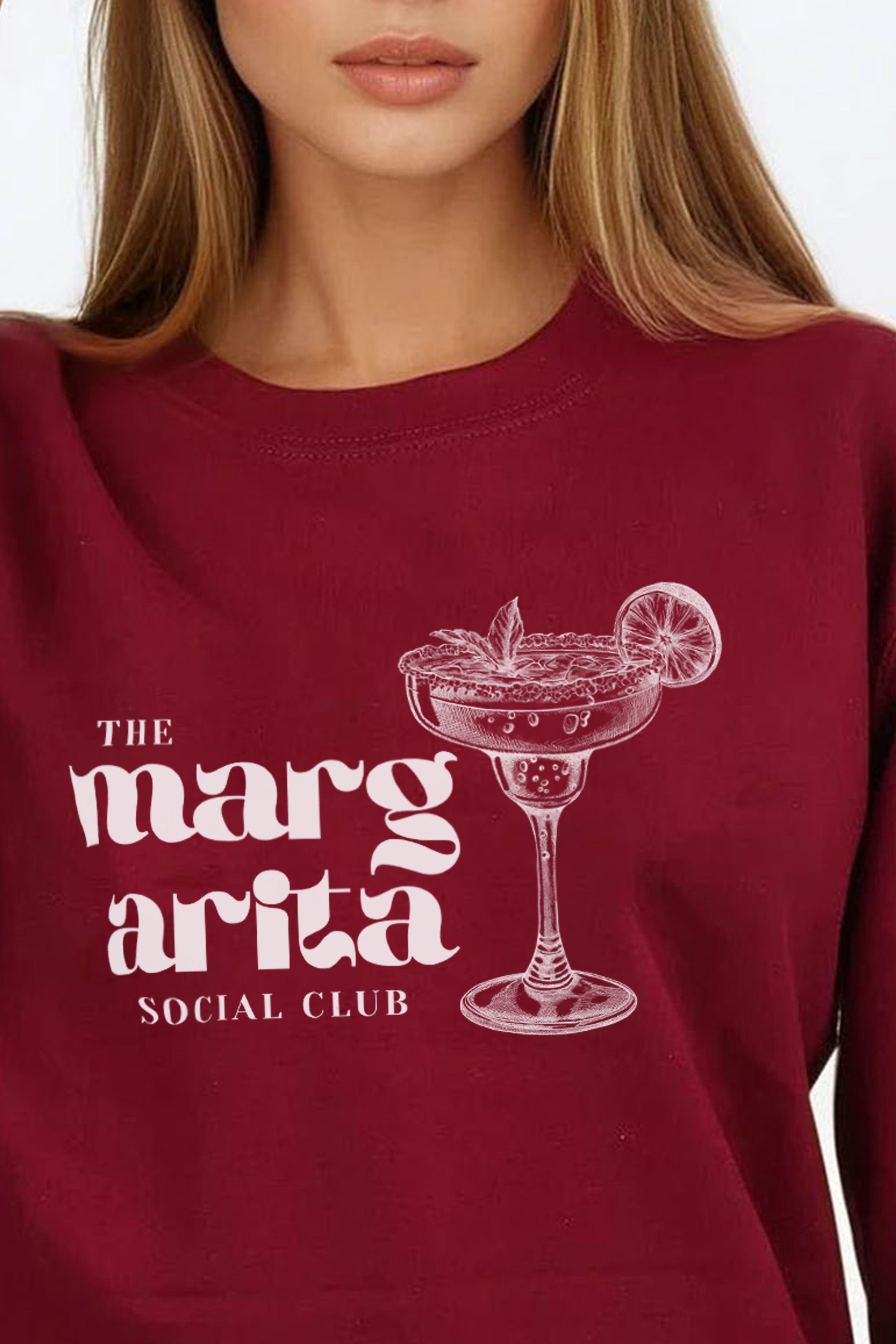 Margrita Social Club Printed Sweatshirt