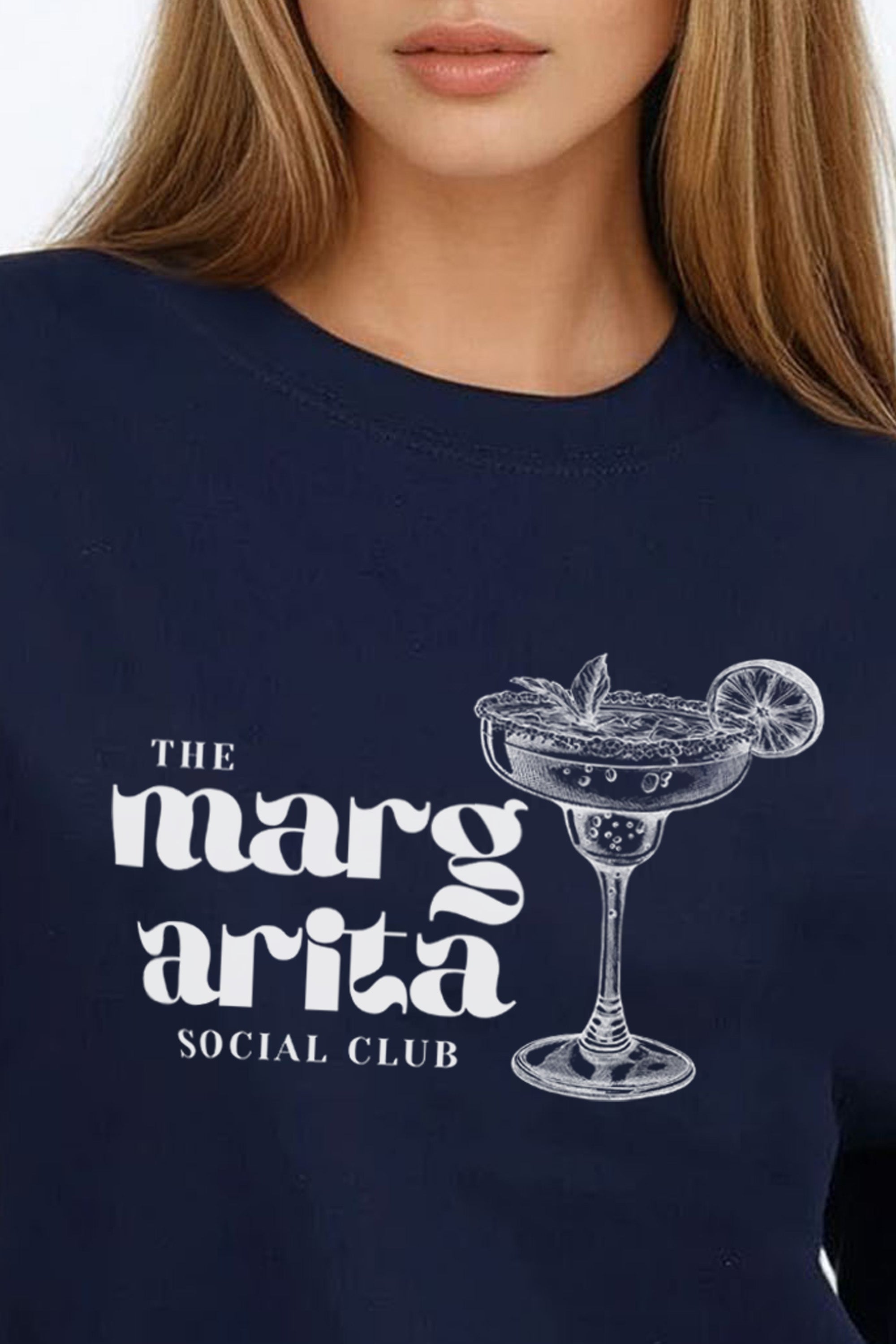 Margarita Social Club Printed Sweatshirt