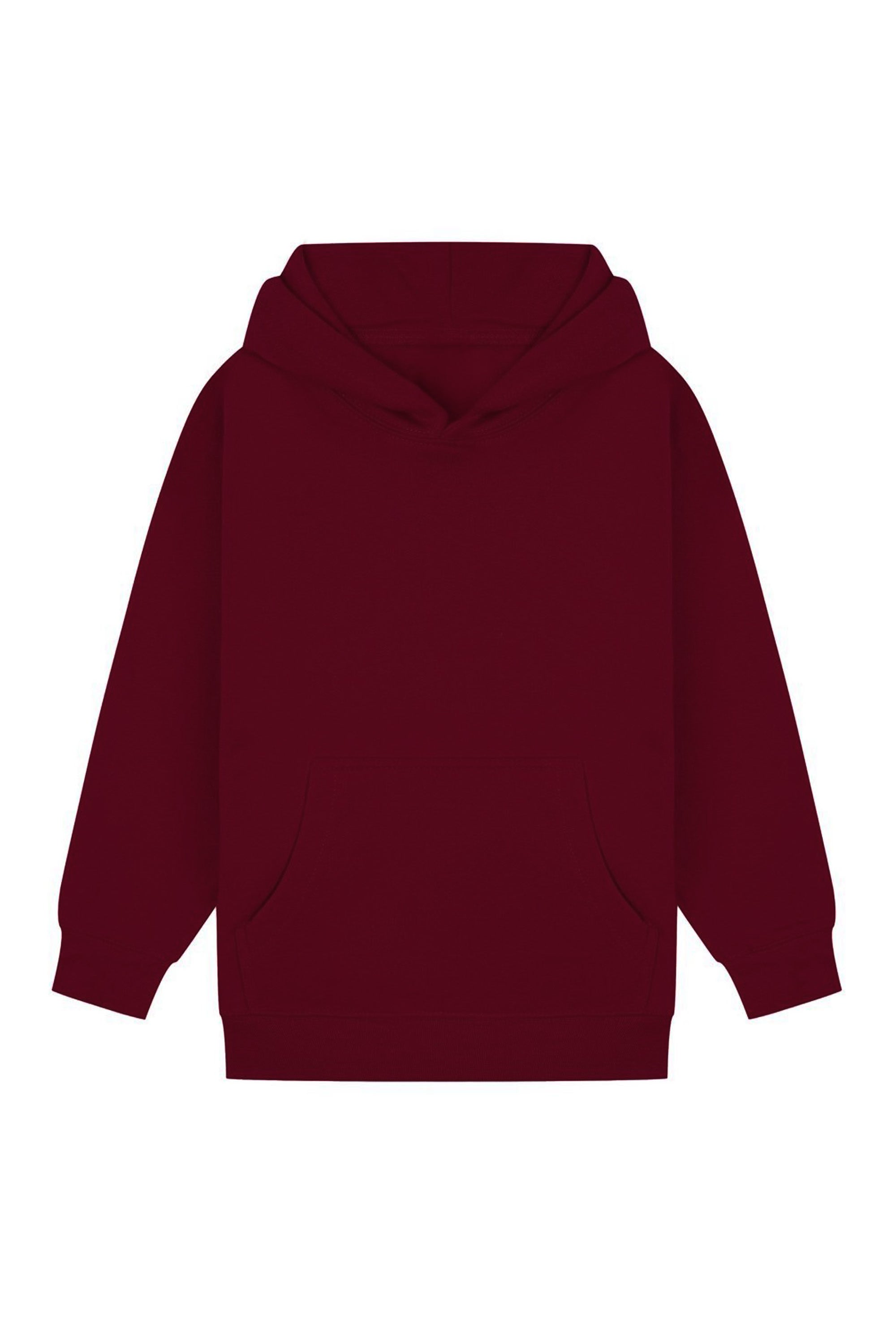 Kids Plain Blended Hoodie
