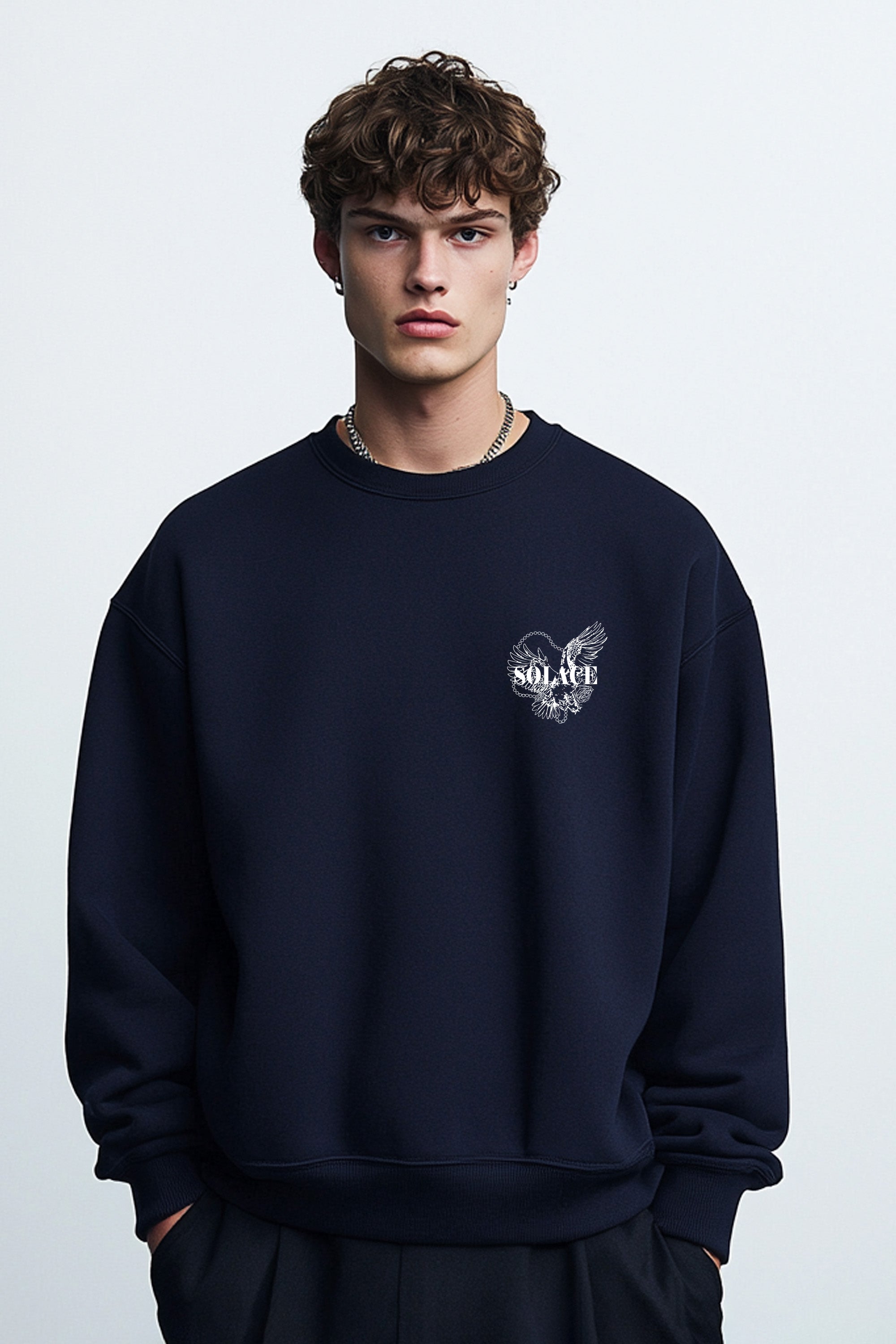 Mens Solace Printed Sweatshirts (Custom Packs)