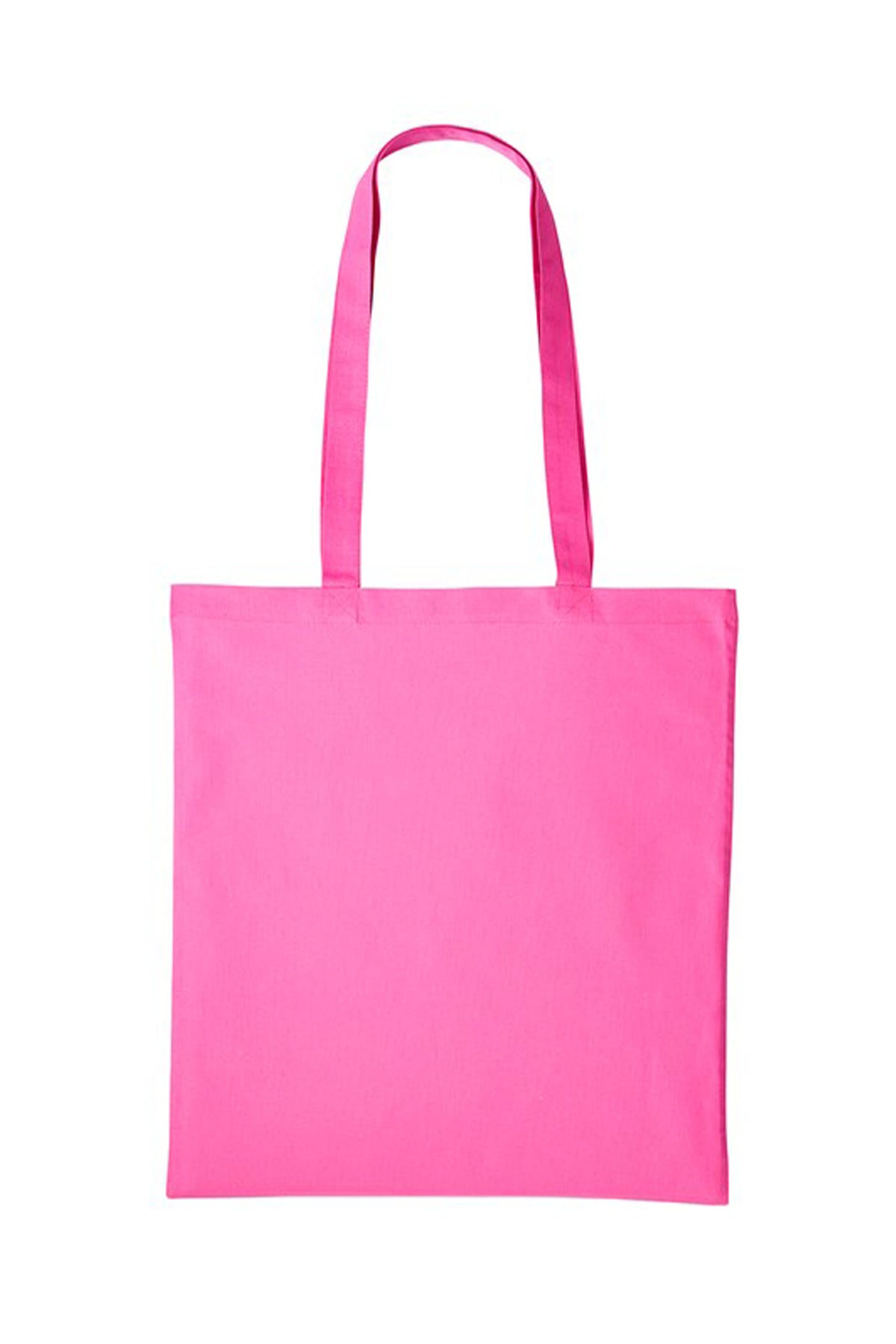 Custom Printed Cotton Shopper Long Handle Canvas Bag