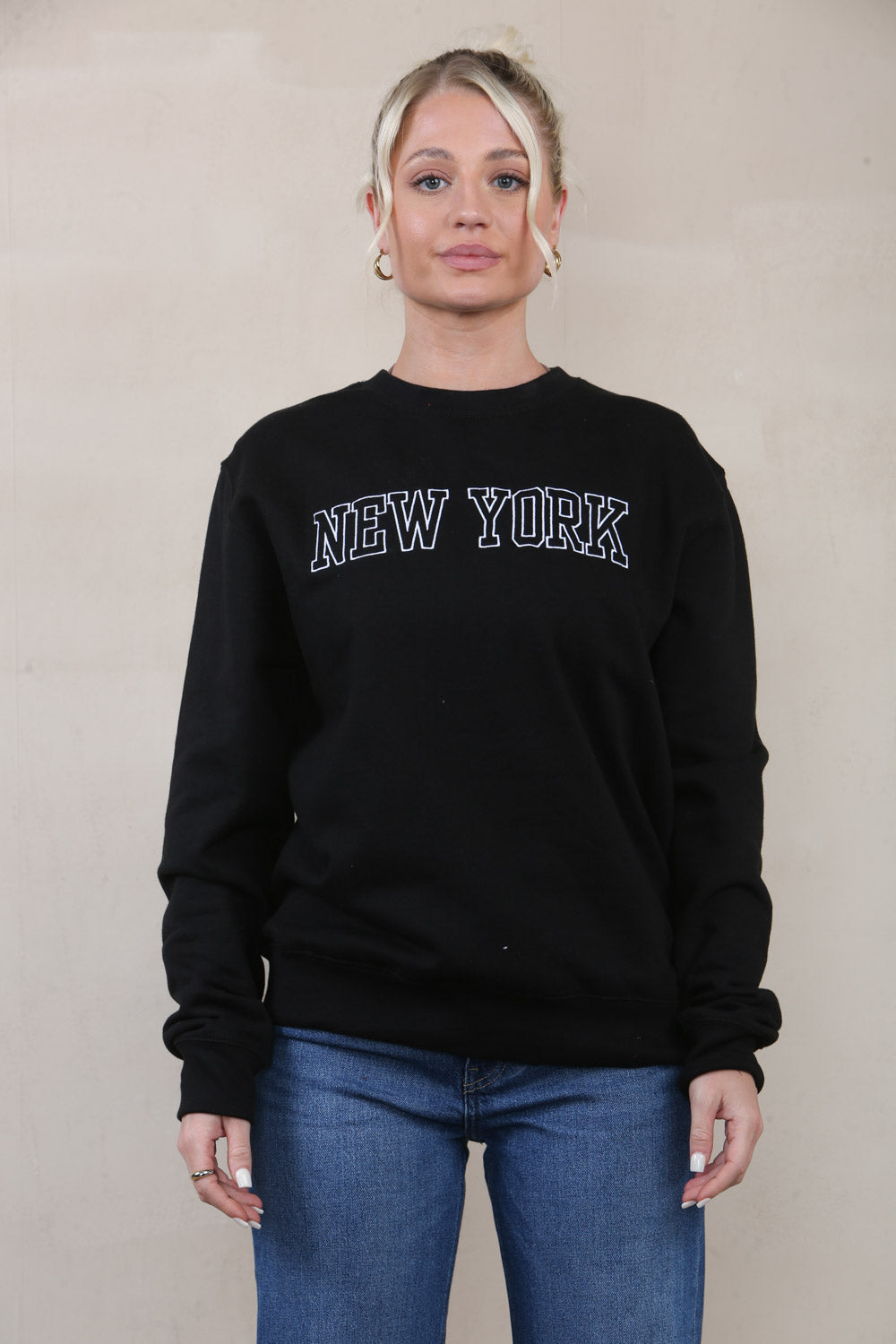 Embroidered New York Sweatshirt