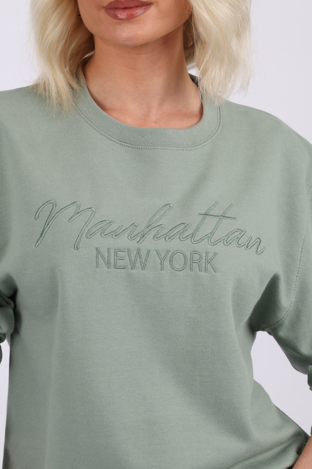 Embroidered Manhattan Sweatshirt