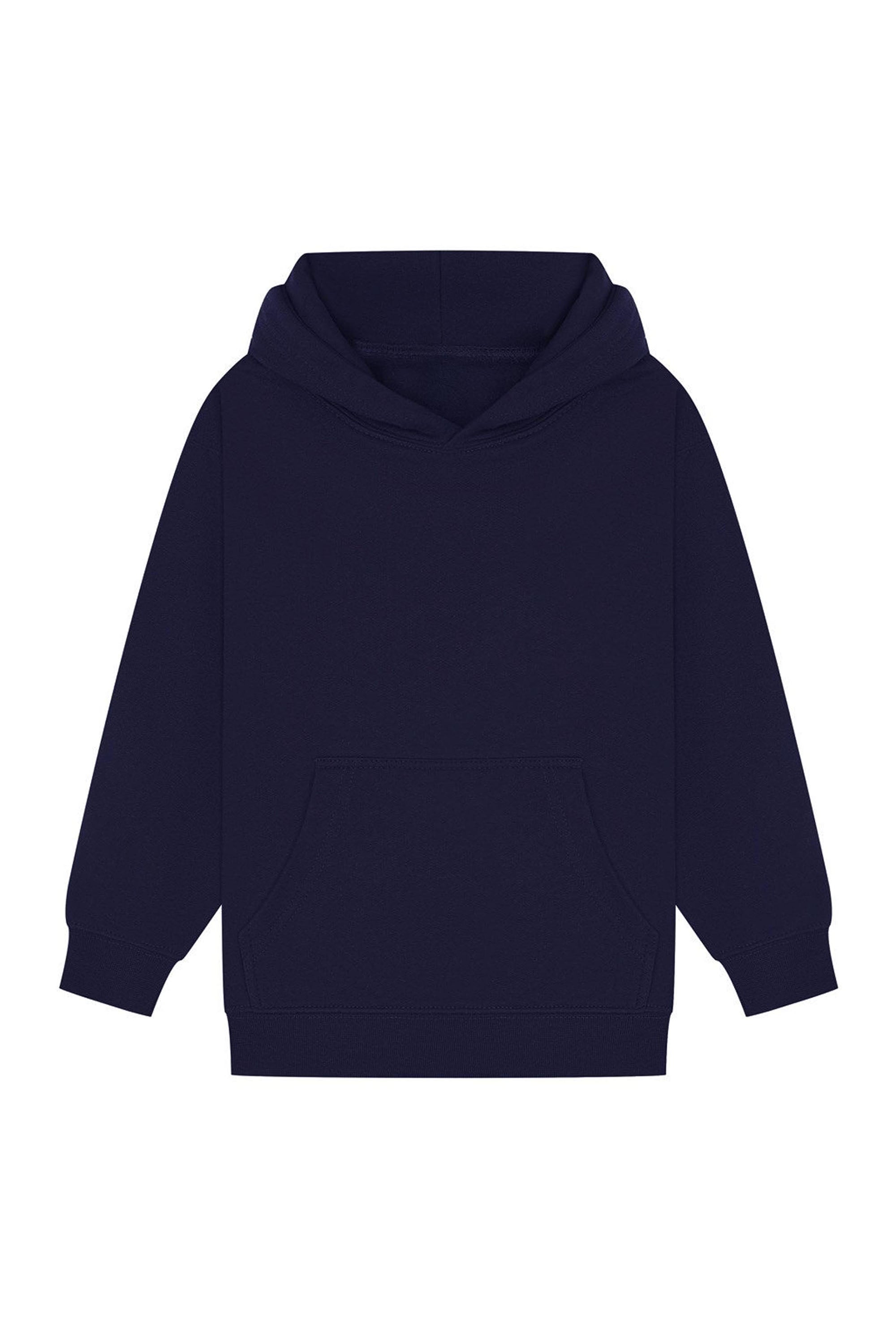 Kids Plain Blended Hoodie