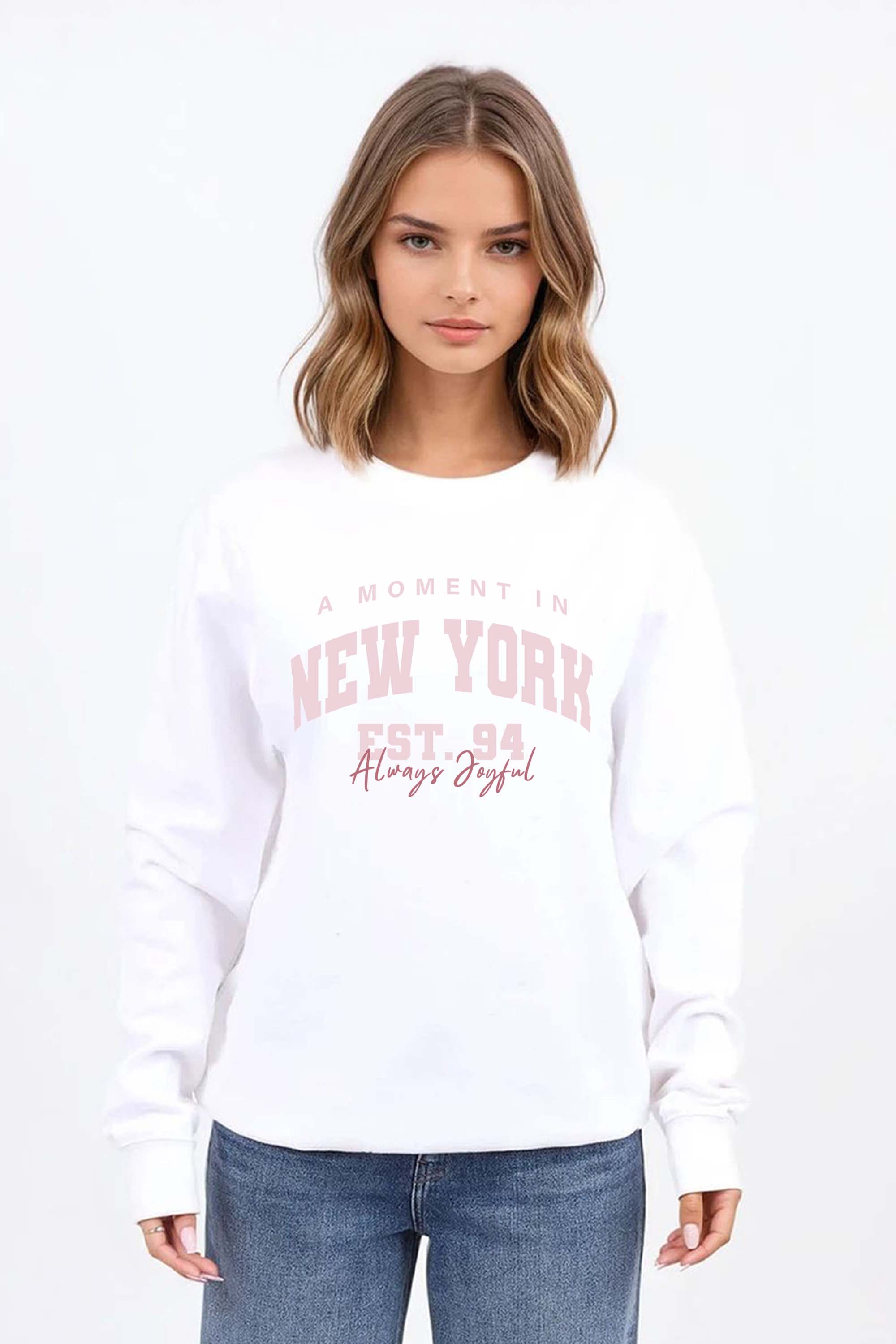 New York Printed Sweatshirt