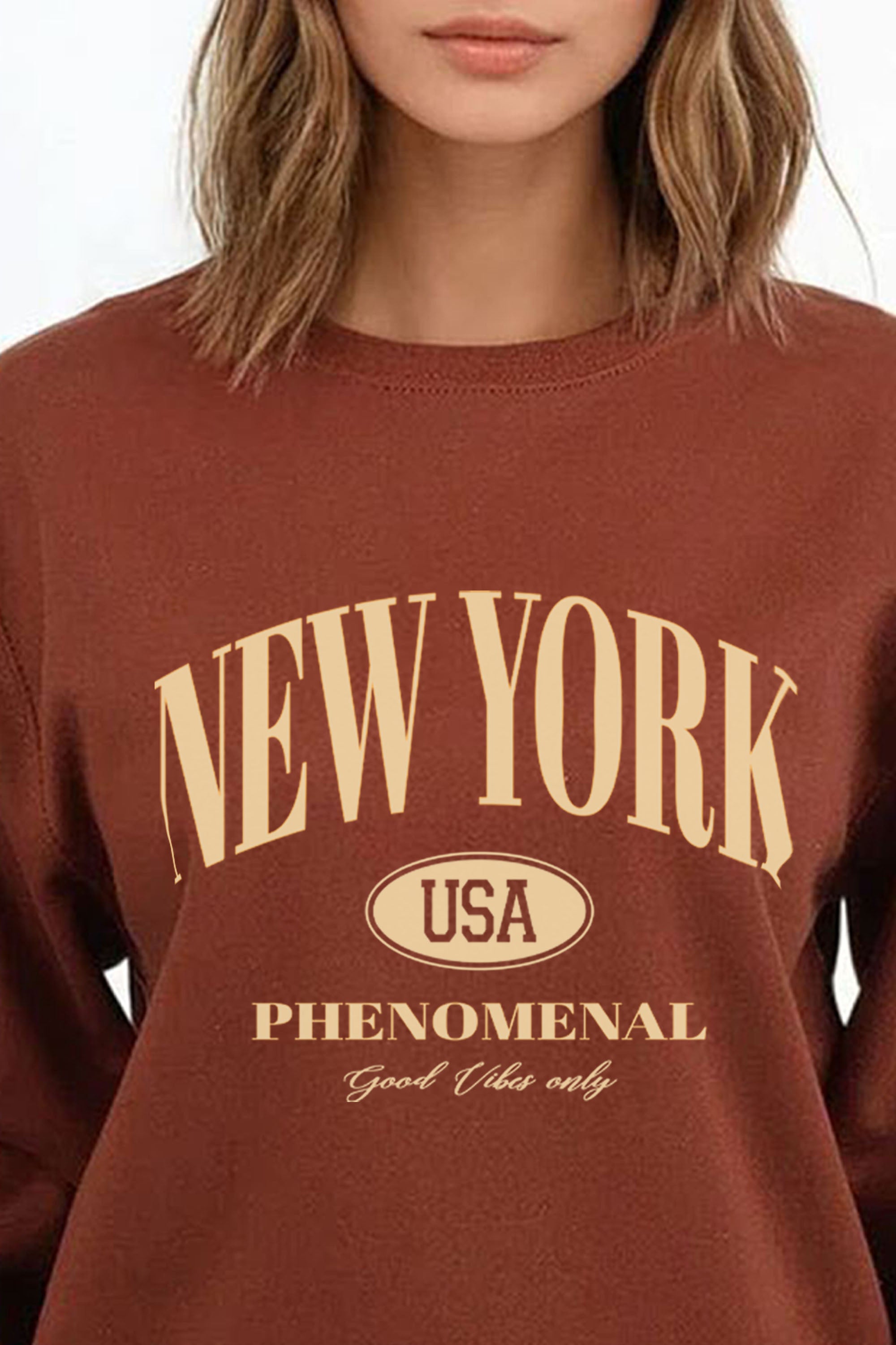 New York Phenomenal Printed Sweatshirt