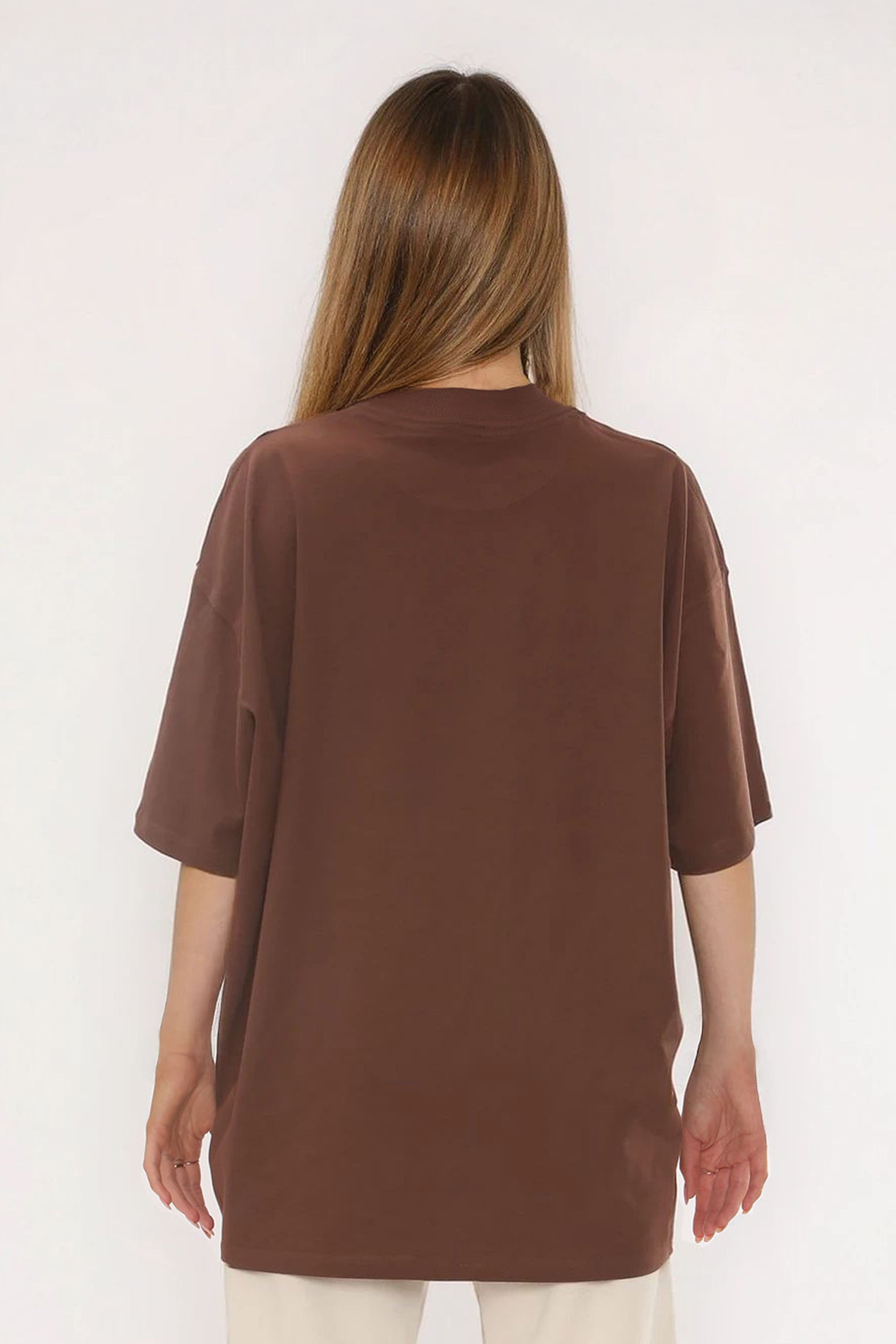 220GSM Oversized T-Shirt In Newyork Tennis Club Print