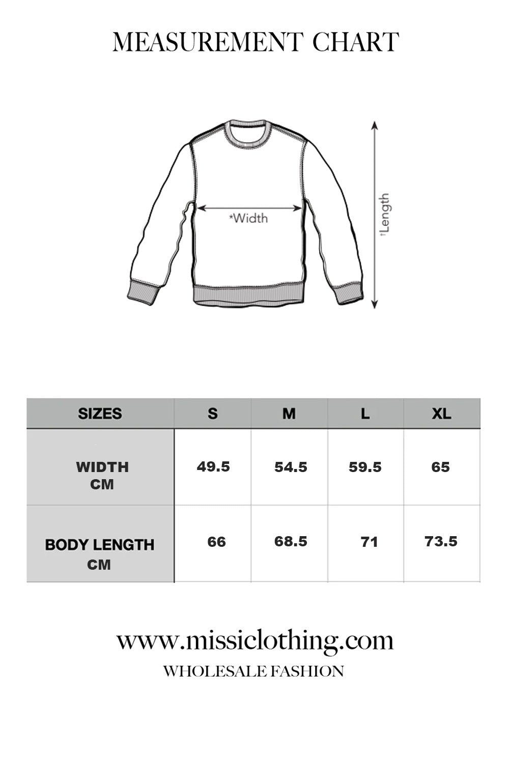 Basic Crew Neck Sweatshirt in Cherry Rush Print (Pack of 4)