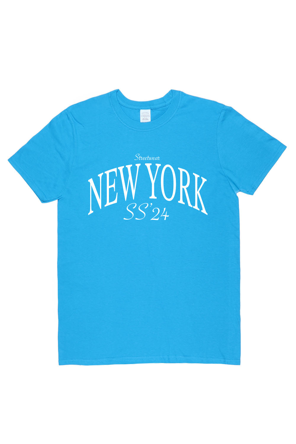 New York T-Shirt in Sapphire Blue (Custom Packs)