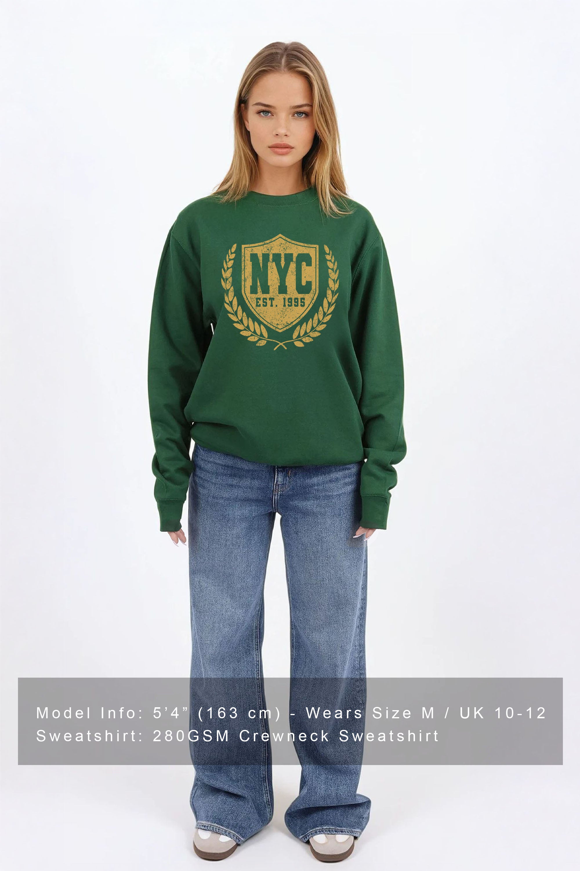 Vintage NYC Shield Printed Sweatshirt