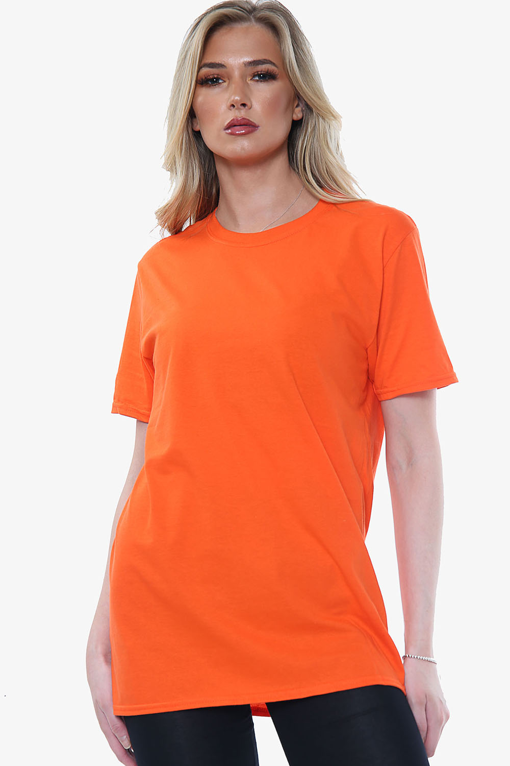 Softstyle Plain T-Shirt in Orange (Custom Pack)