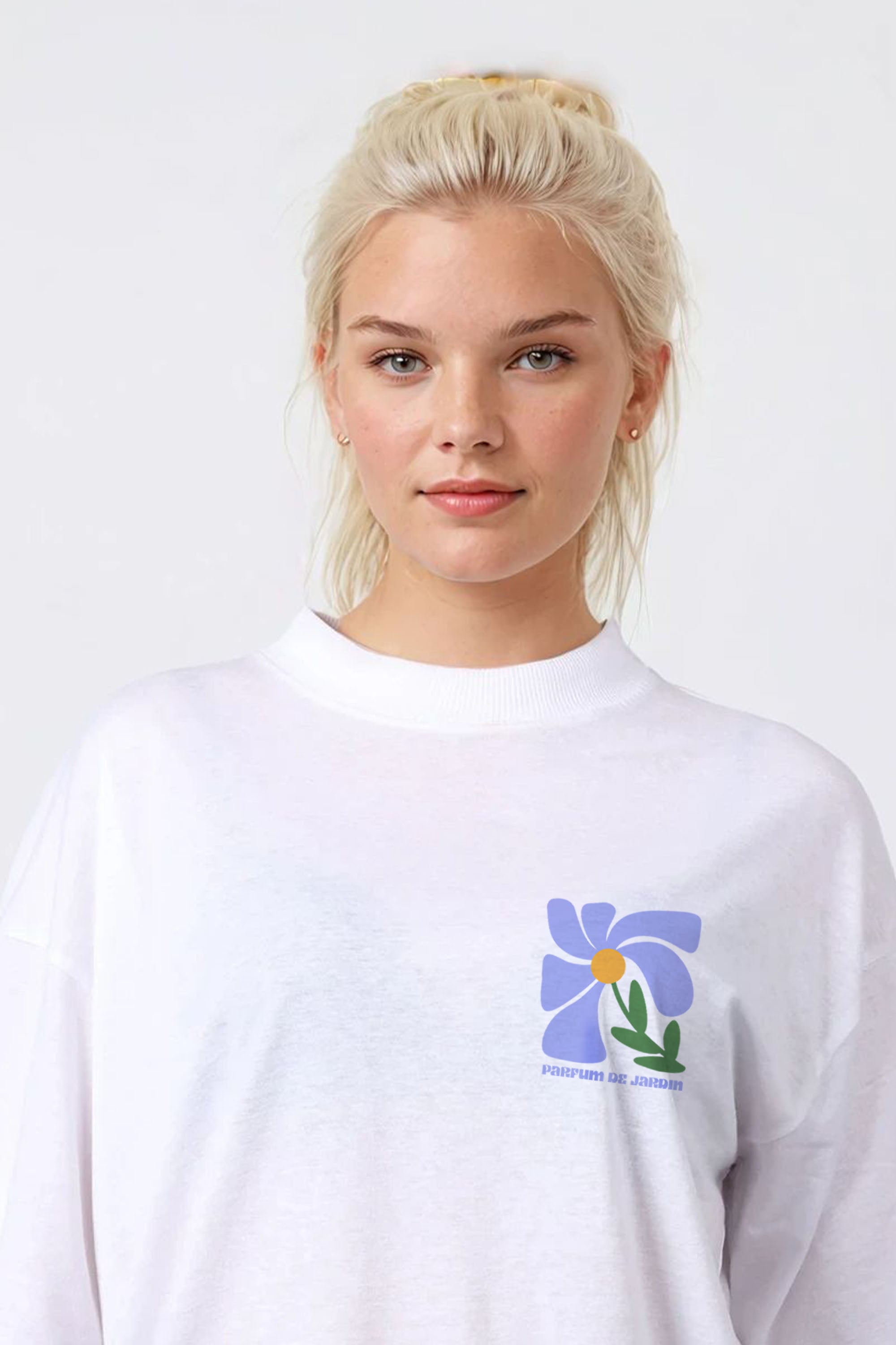 150GSM Oversized T-Shirt in Parfum De Jardin Floral Print