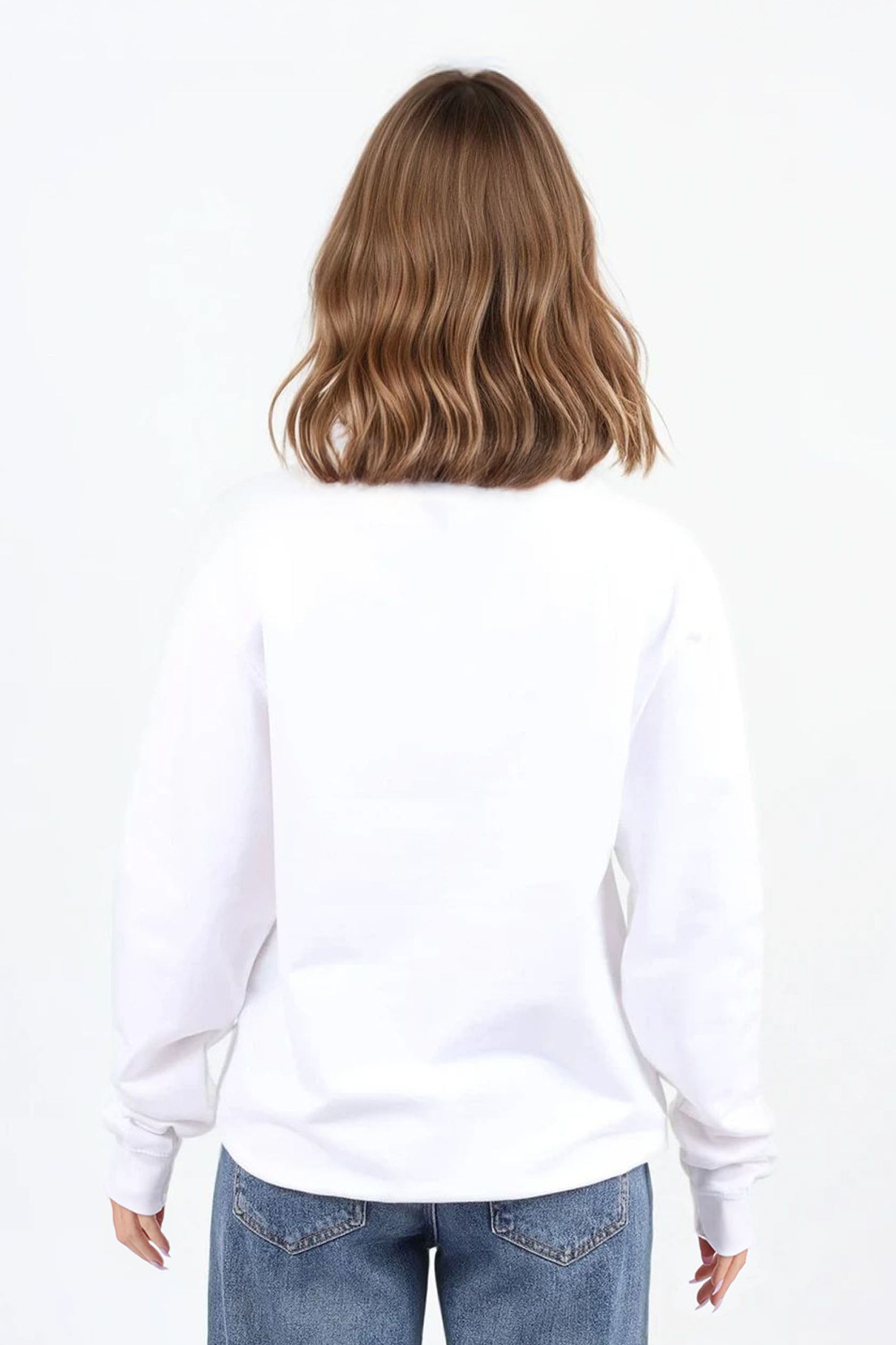 Vintage Style Paris Printed Sweatshirt