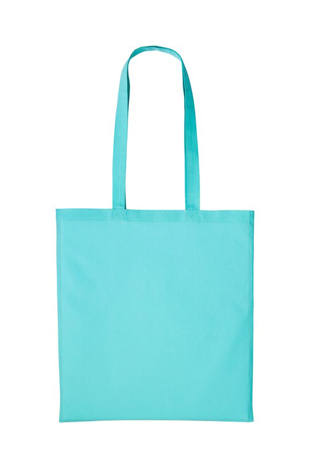 Custom Printed Cotton Shopper Long Handle Canvas Bag