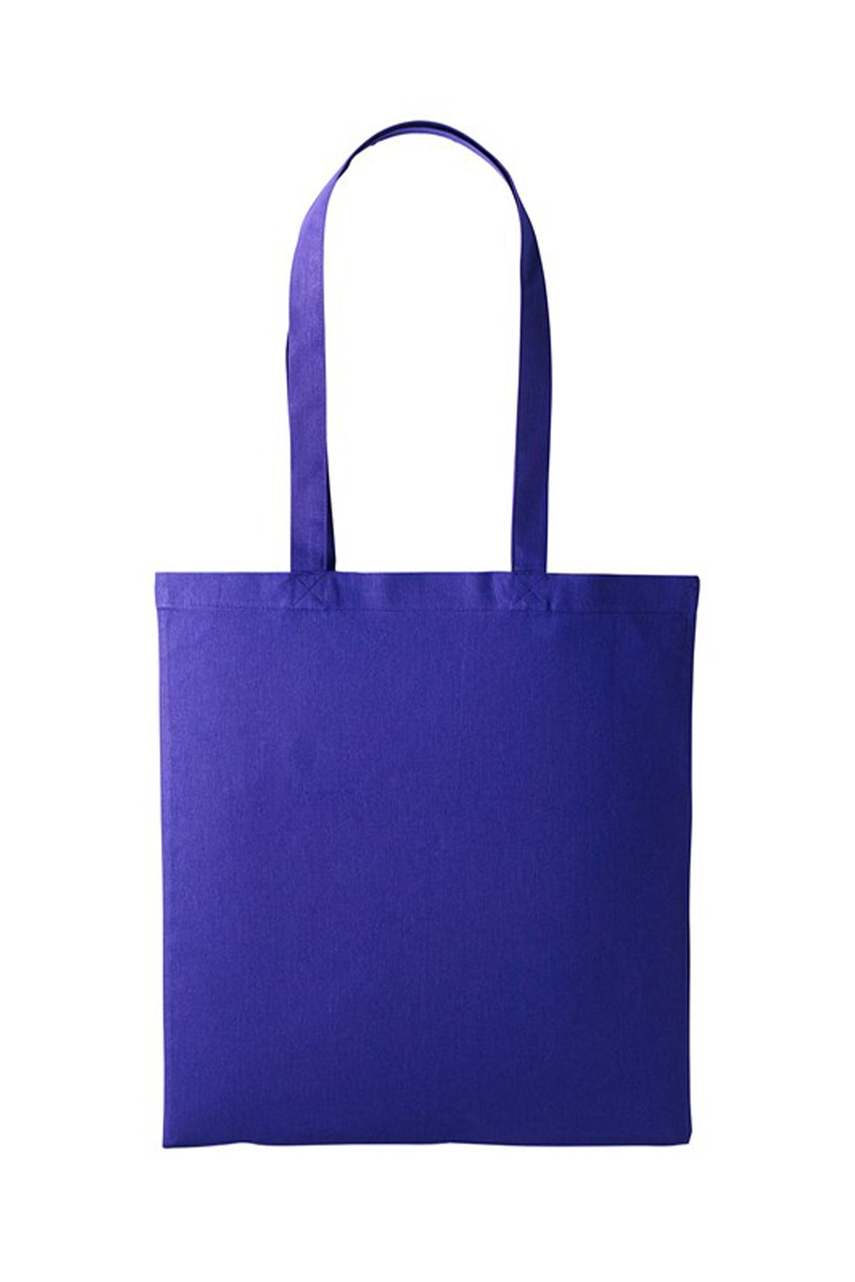 Custom Printed Cotton Shopper Long Handle Canvas Bag