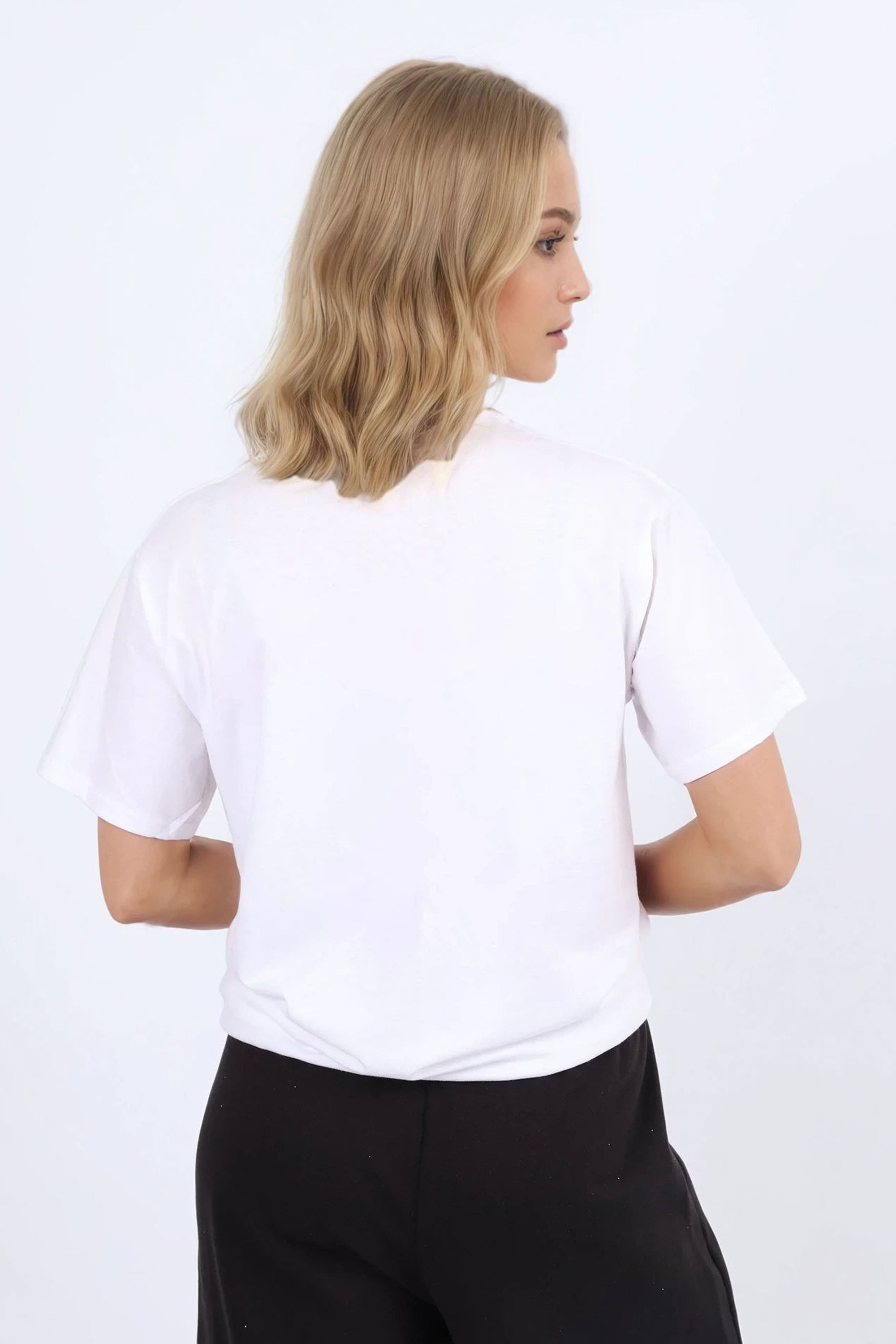 Regular Fit T-shirt in Rosa Fiore Floral Print